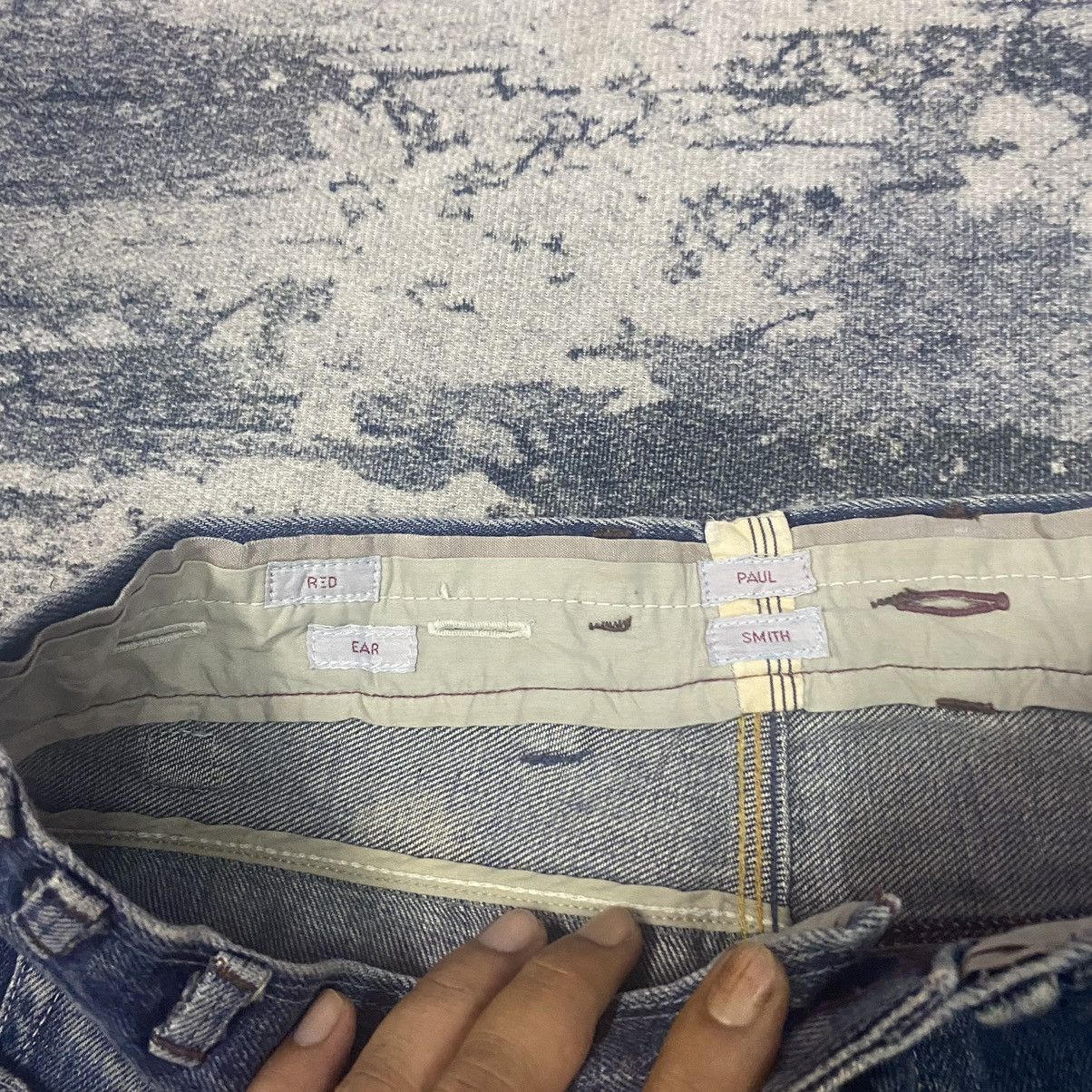 Jean × Paul Smith Red Ear × Vintage Vintage Paul Smith Red Ear Faded Distressed Denim Jean Size US 30 / EU 46 - 8 Thumbnail