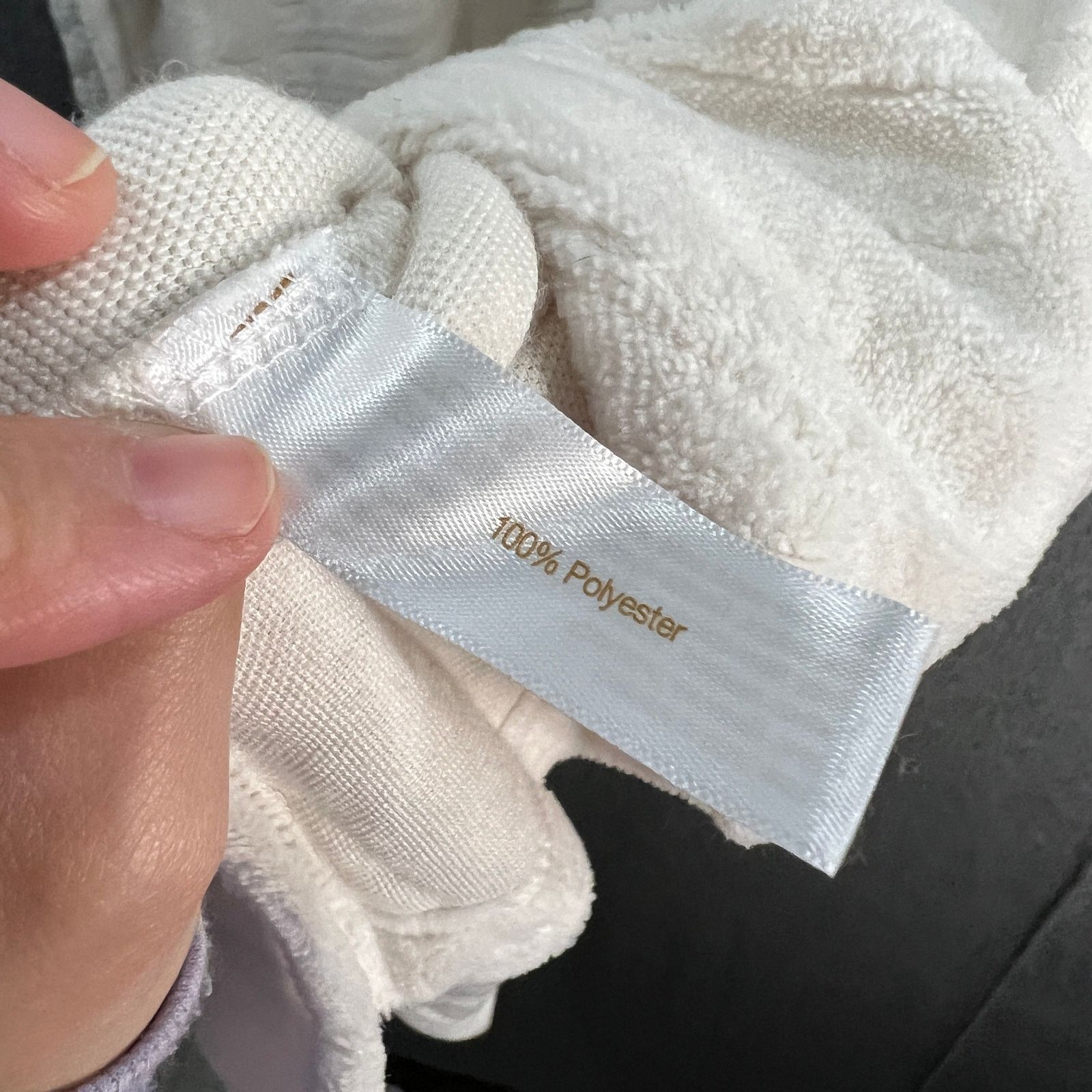Other Stan Herman Petite Embossed Whisper Terry Hoodie Zip Size XL / US 12-14 / IT 48-50 - 8 Thumbnail
