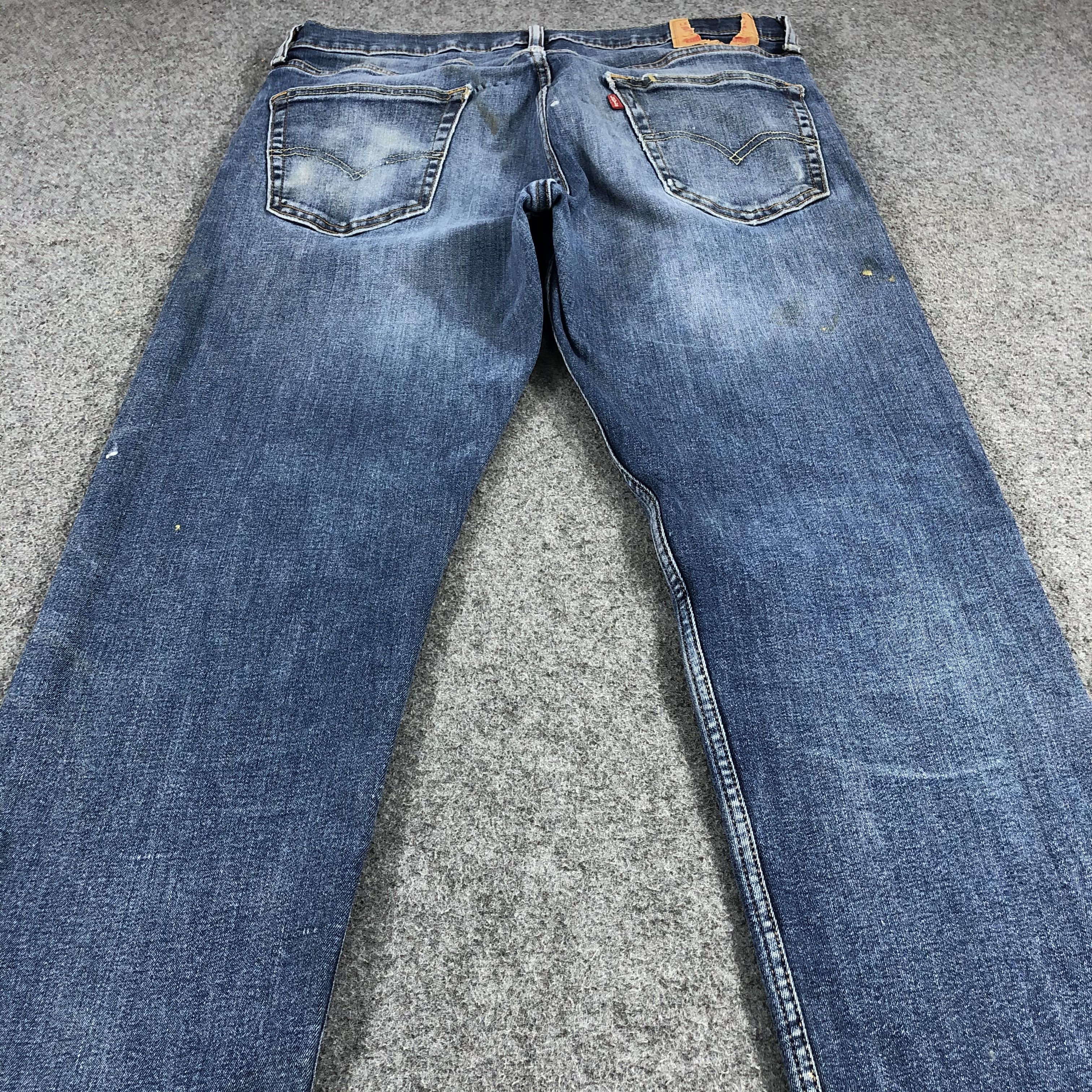 Levi's Vintage Distress Levis 507 Jeans-JM1180 Size US 34 / EU 50 - 4 Thumbnail
