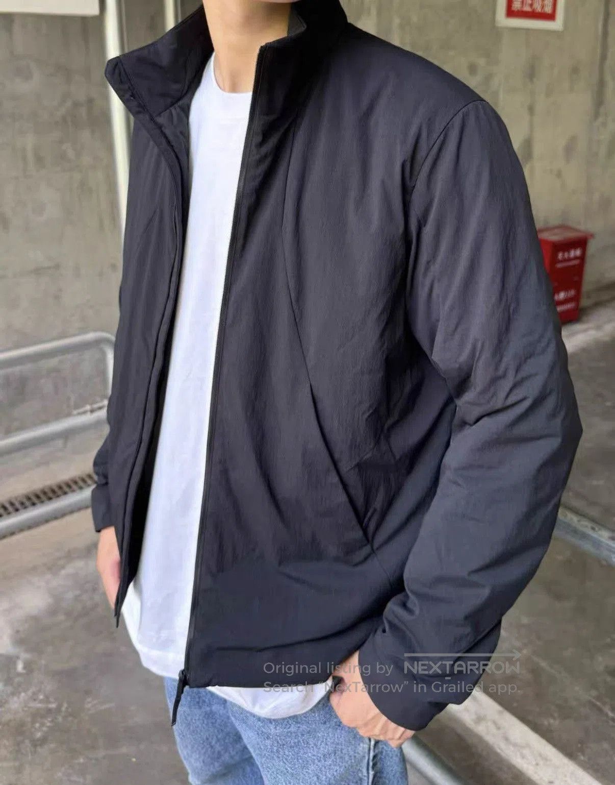 Arc'teryx Black Lightweight Zip-Up Jacket Size M. Size US M / EU 48-50 / 2 - 7 Thumbnail