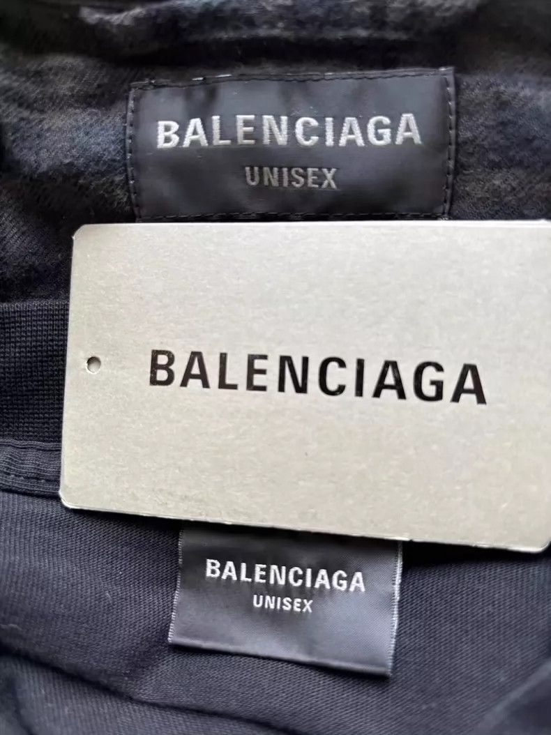 Balenciaga Balenciaga Patchwork Logo print hooded jacket jacket Size US L / EU 52-54 / 3 - 4 Thumbnail