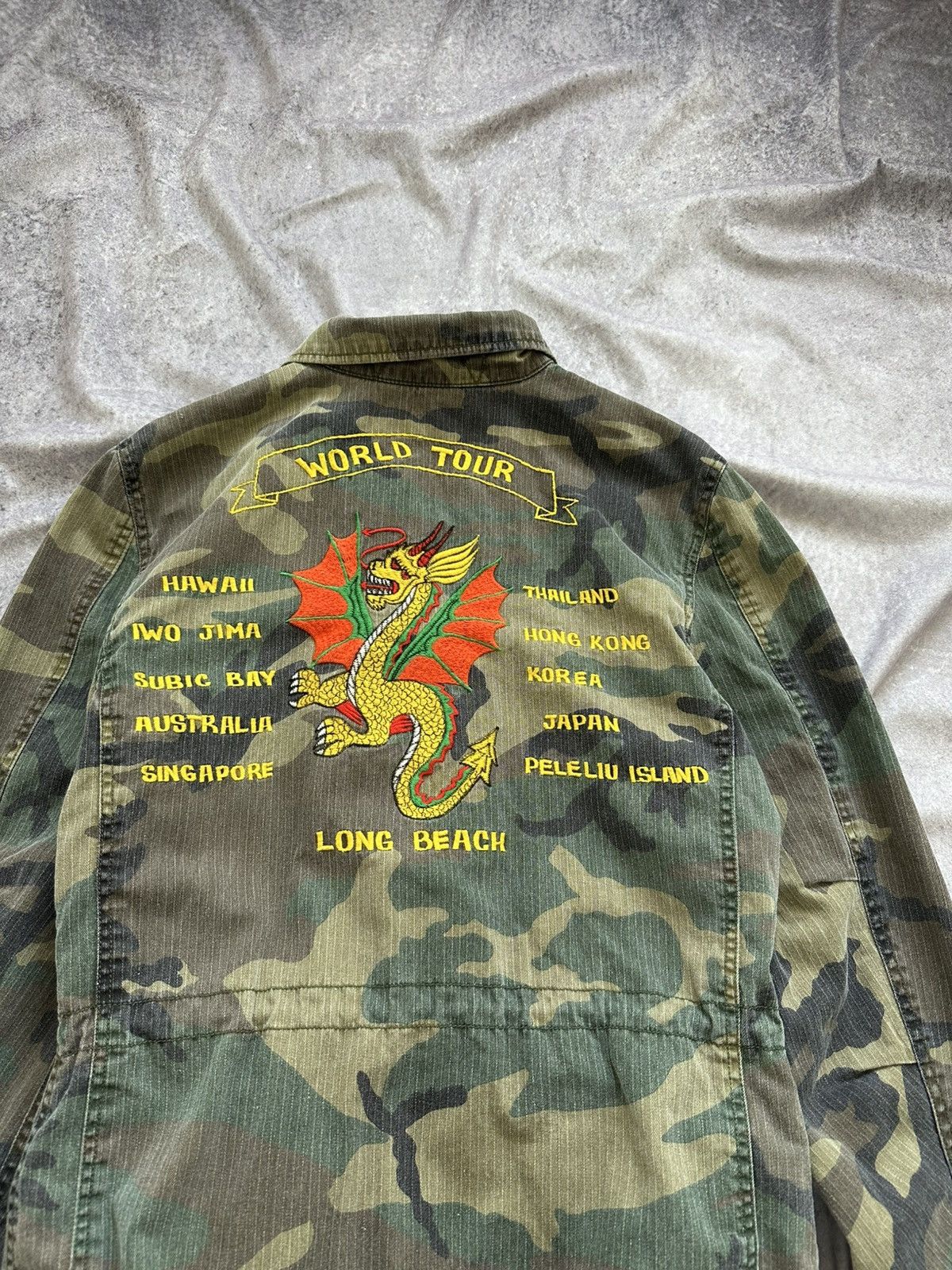 Alpha Industries Alfa Industries World Tour Dragon Camo Jacket Size US S / EU 44-46 / 1 - 3 Thumbnail