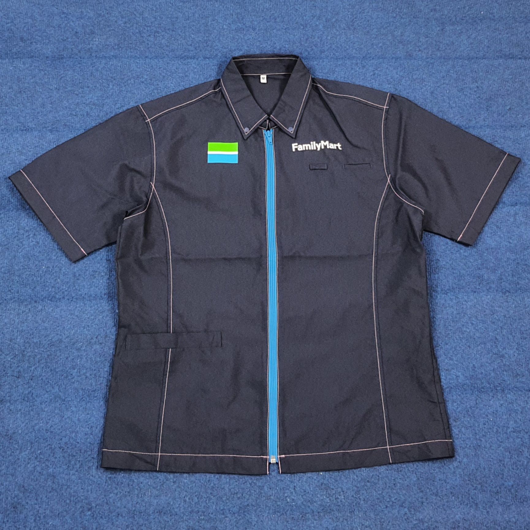 Japanese Brand Vintage Family Mart Japan Staff Uniform Work Jacket C299N66 Size US M / EU 48-50 / 2 - 1 Thumbnail
