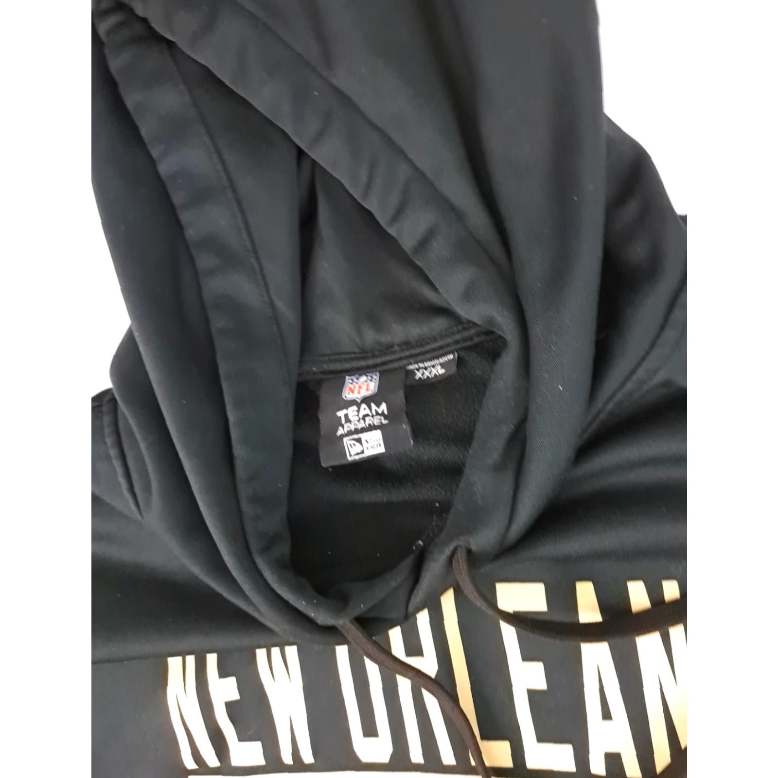 Vintage VINTAGE New Orleans Saints Football Combine Training Hooded Sweatshirt 3XL Black Size US XXL / EU 58 / 5 - 4 Thumbnail