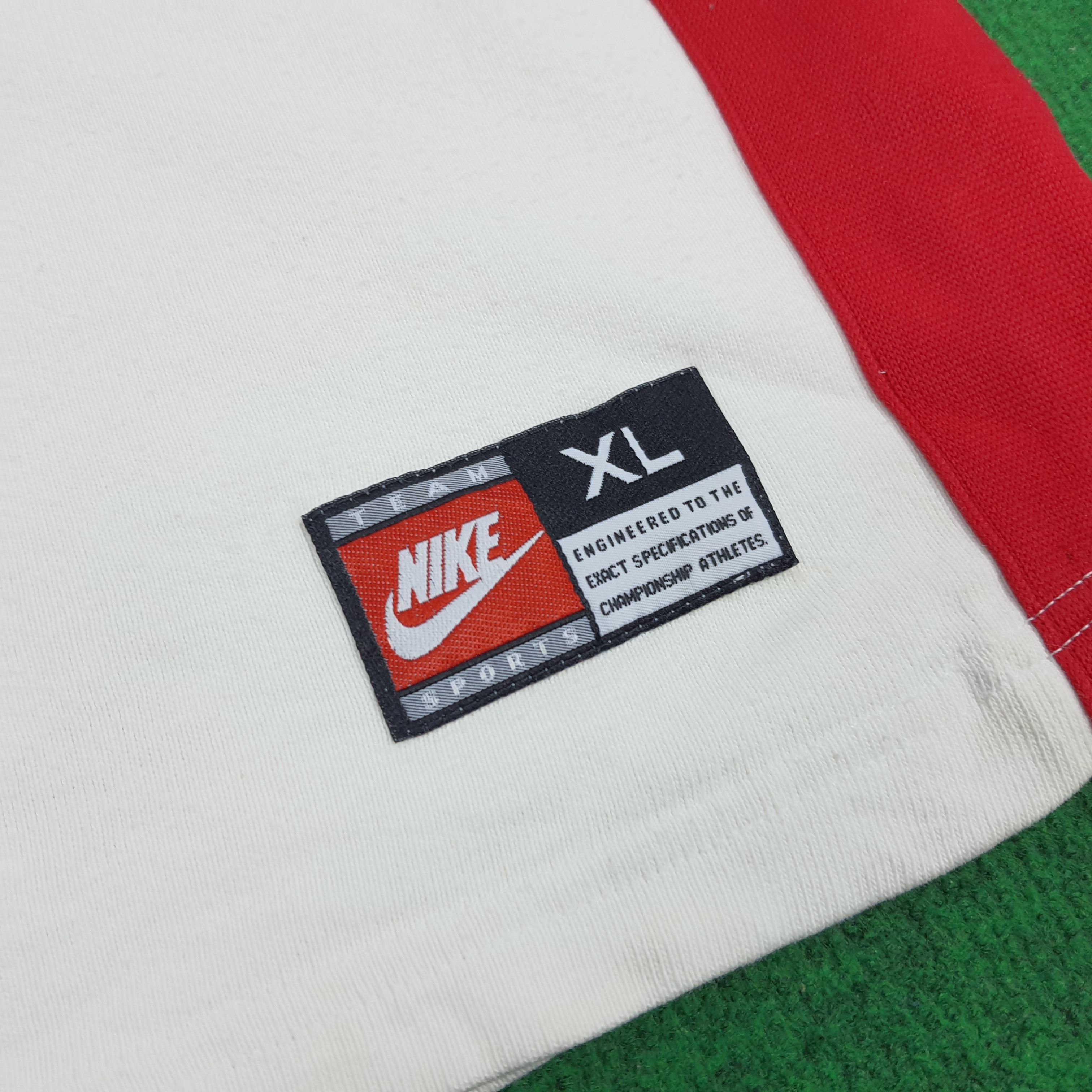 Nike × Vintage Vintage Nike Cellnet 90s Long Sleeve Polo Shirt Size US XL / EU 56 / 4 - 3 Thumbnail