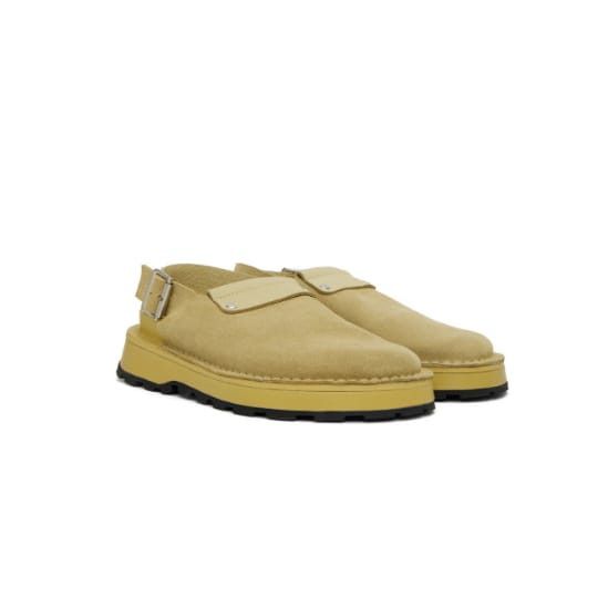 Jil Sander o1y1124 Suede Sandals in Multicolor Size US 10 / EU 43 - 1 Thumbnail