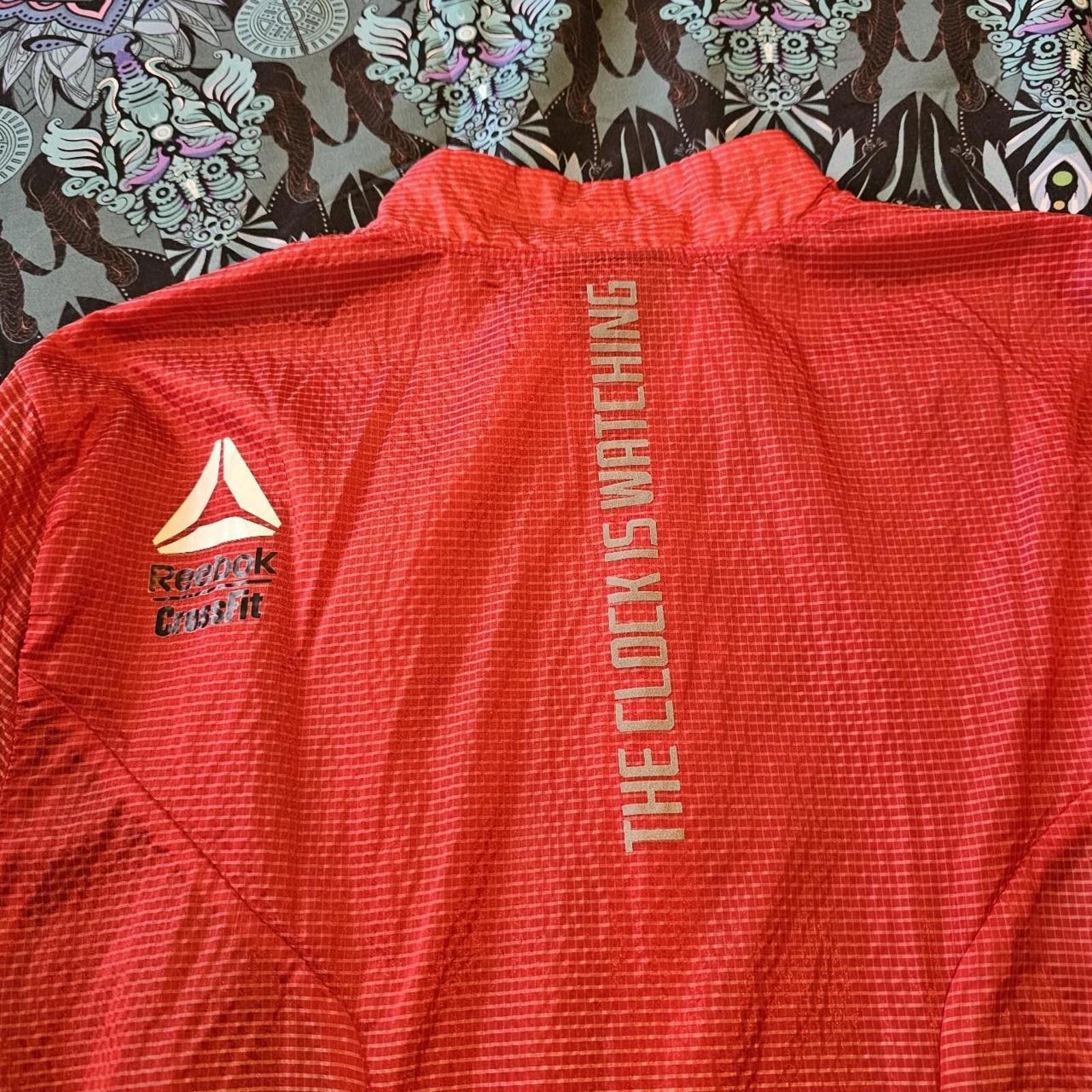 Reebok Reebok Women's Black and Red Sheer Rain Crossfit Jacket Size S / US 4 / IT 40 - 7 Thumbnail