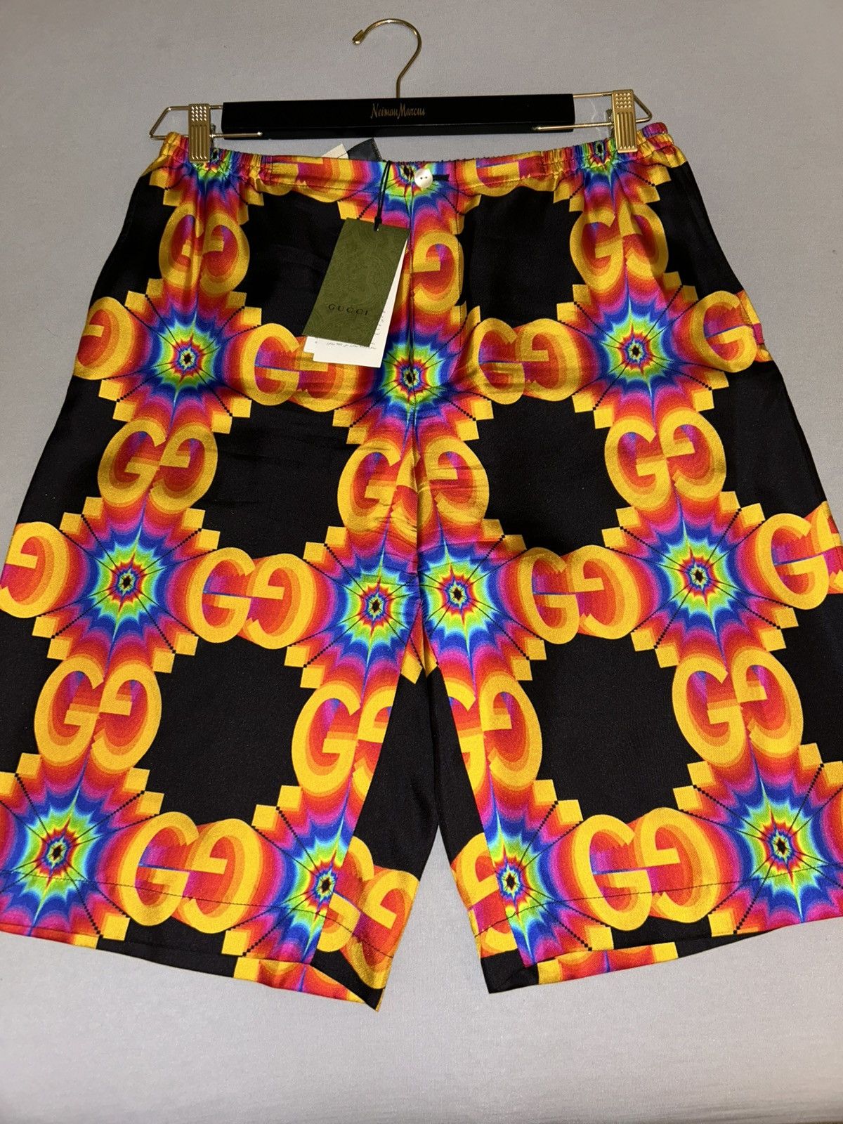 Gucci Gucci GG Kaleidoscope Silk Shorts Size US 33 - 2 Thumbnail