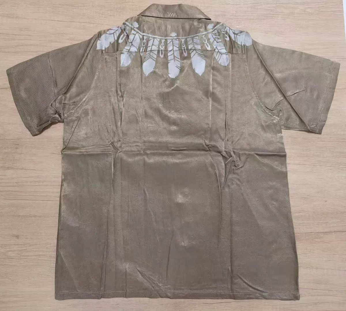 Visvim visvim 19SS SPOT FREE EDGE SHIRT S/S Feathers Beige 2 Size US M / EU 48-50 / 2 - 4 Thumbnail