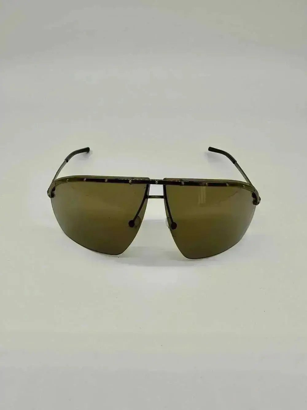 Gucci × Tom Ford × Vintage GUCCI Sunglasses Shield Wrap Rimless Ski Mask Tom Ford Era Size ONE SIZE - 1 Thumbnail