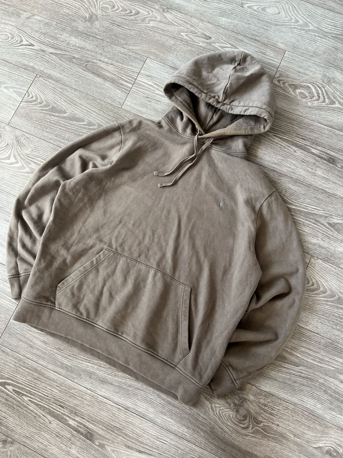 Allsaints Allsaints Avant Garde Oversize Knit Logo Saka OTH Hoodie Size US M / EU 48-50 / 2 - 2 Thumbnail