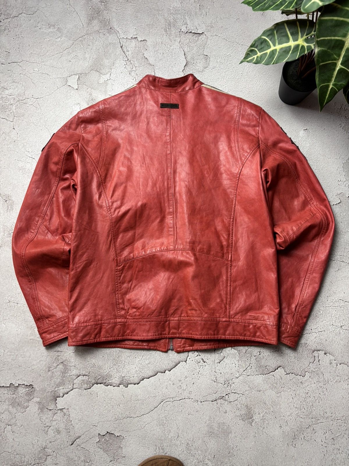 Genuine Leather MILESTONE real Leather jacket in lamb Nappa eu 52 us L Size US L / EU 52-54 / 3 - 2 Thumbnail