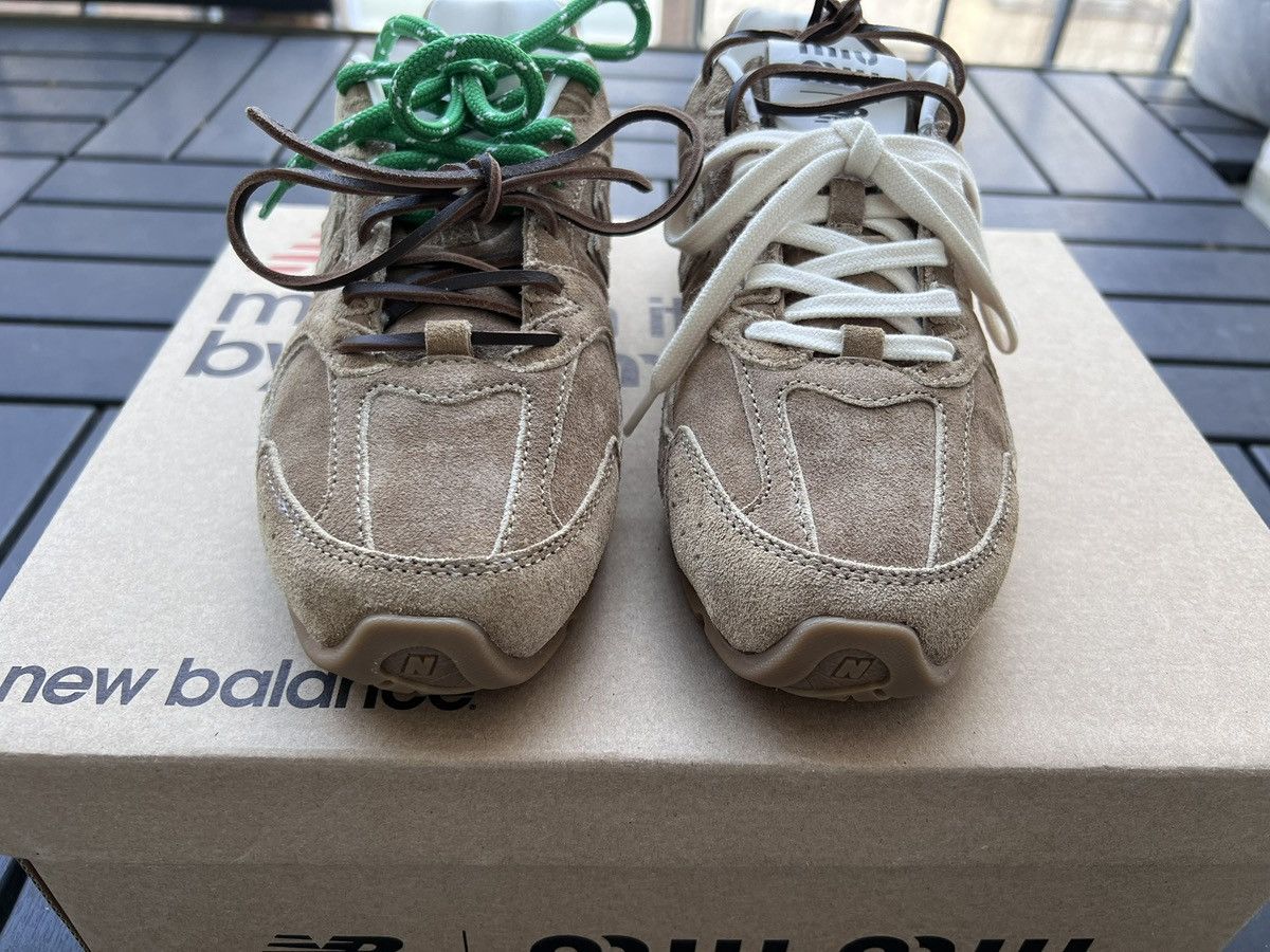Miu Miu × New Balance Miu Miu New Balance 530 SL Ecru Size US 12 / IT 42 - 1 Thumbnail
