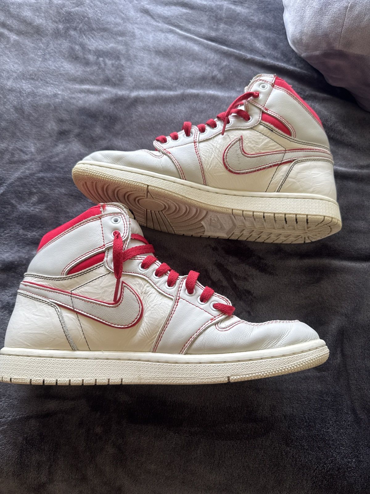 Jordan Brand Jordan 1 High Phantom Red Size US 10 / EU 43 - 3 Thumbnail