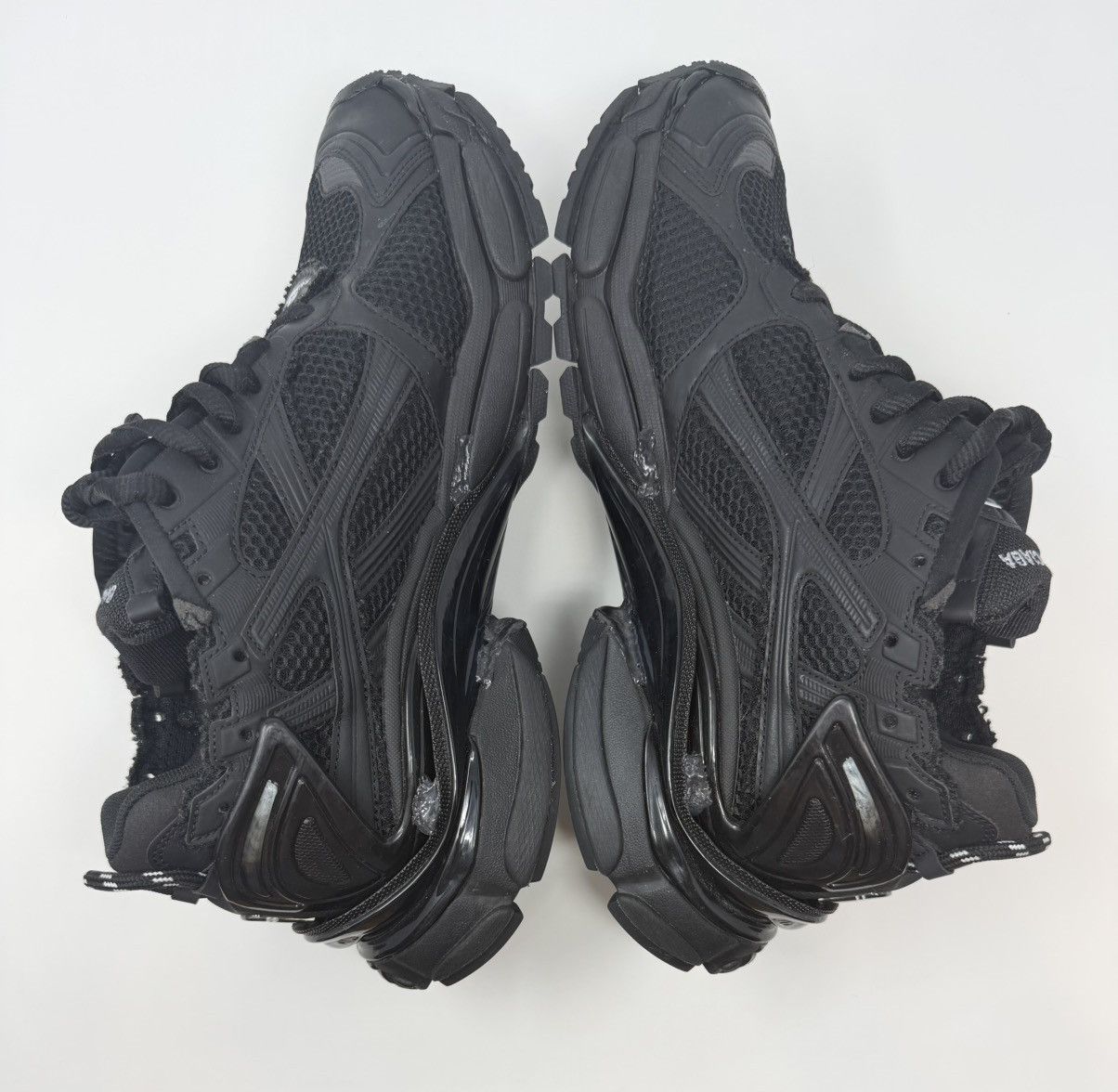 Balenciaga Balenciaga Runner Sneaker Matte Black Size US 12 / EU 45 - 4 Thumbnail
