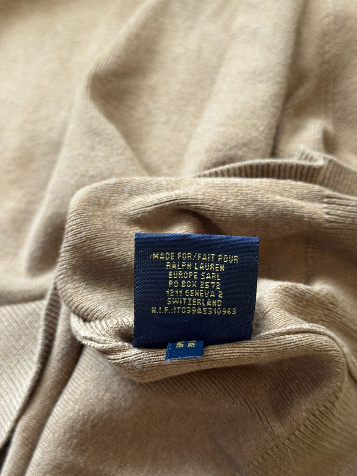 Polo Ralph Lauren Polo Ralph Lauren knit logo minimalist v-neck sweater Size US XXL / EU 58 / 5 - 6 Thumbnail