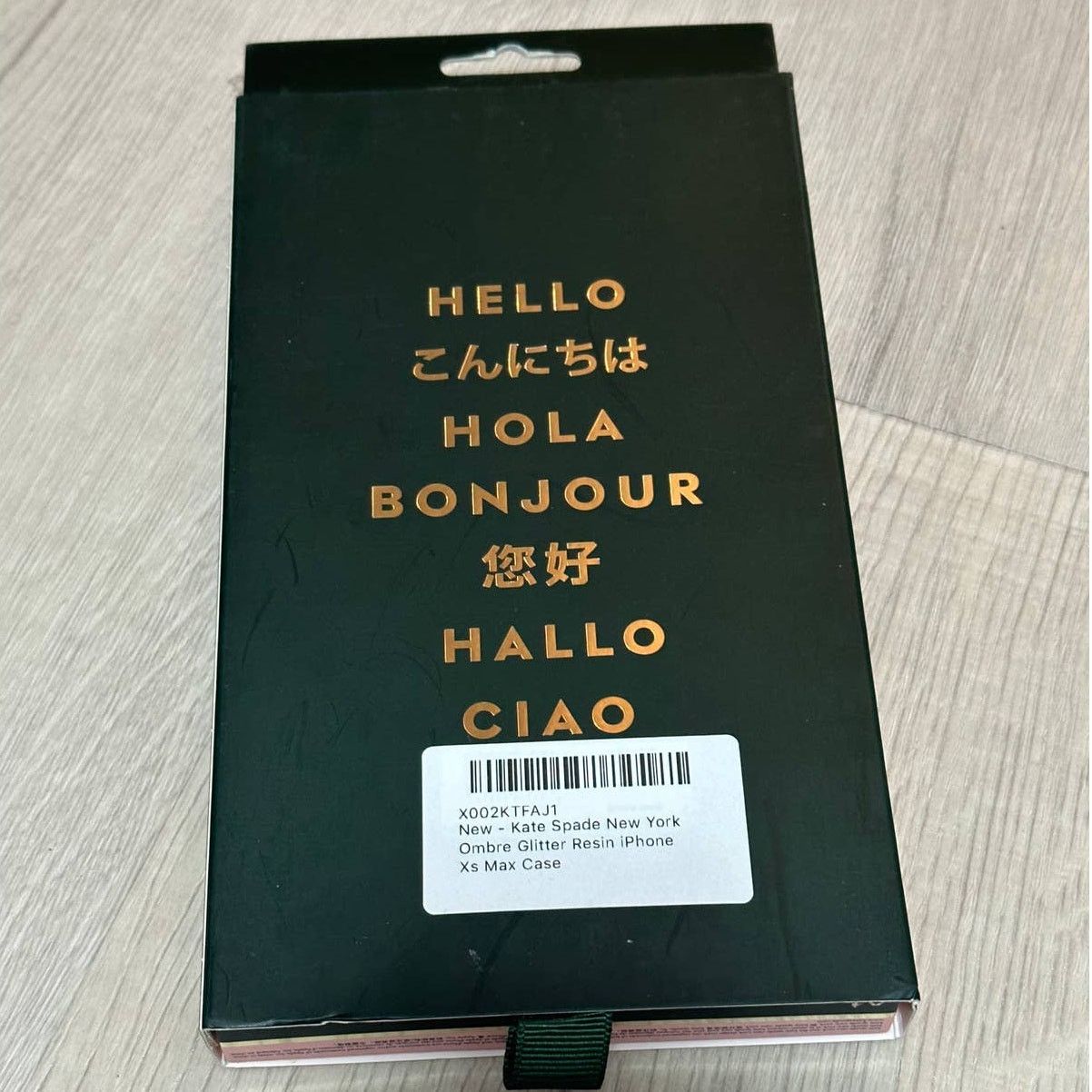 Kate Spade Kate Spade Glitter Ombre Iphone XS Max Iphone Phone Case Size ONE SIZE - 10 Thumbnail