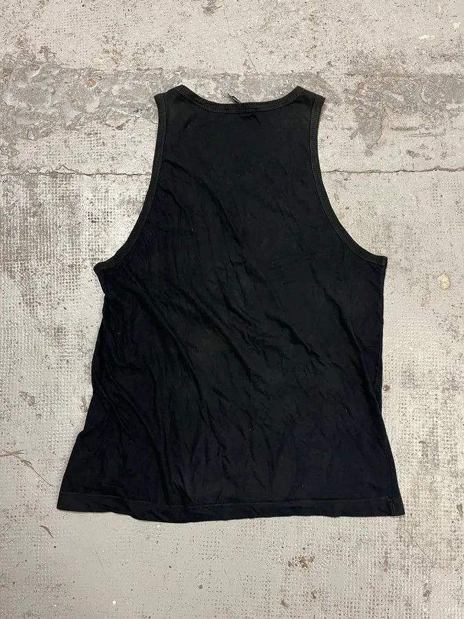 Dolce & Gabbana 2000s Dolce & Gabbana Très Jolies Folies Black Tank Top Size US L / EU 52-54 / 3 - 7 Thumbnail