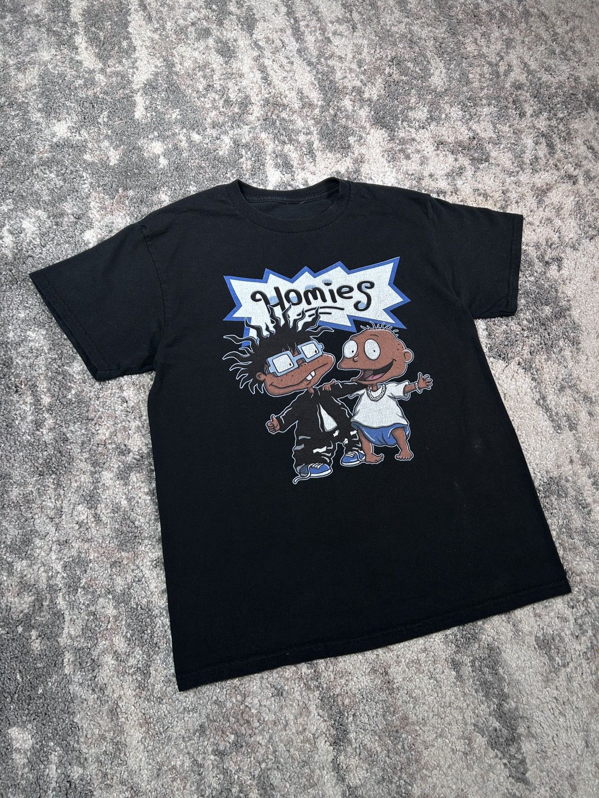 Cartoon Network × Nickelodeon × Vintage Vintage Nickelodeon Rugrats Homies t shirt Size US M / EU 48-50 / 2 - 4 Thumbnail