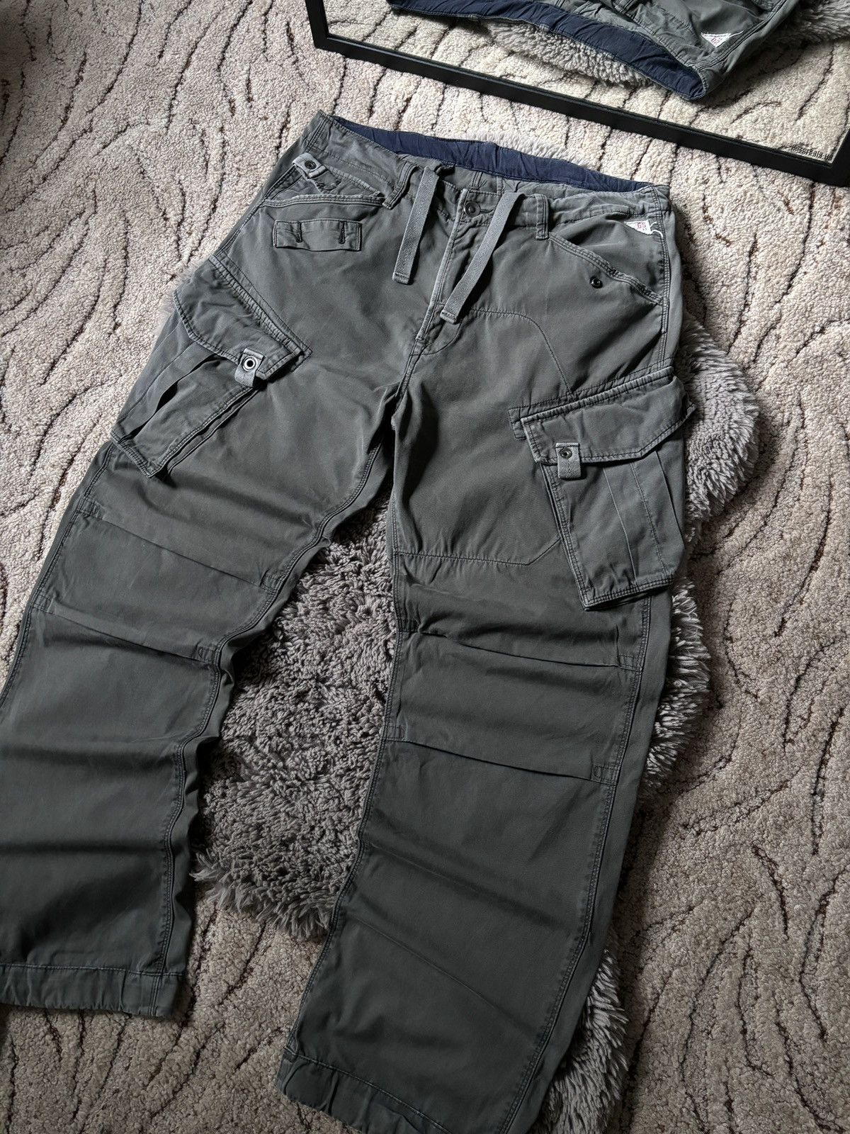 G-Star G-Star RAW Cargo Pants Military Strap Big Logo pants Size US 36 / EU 52 - 2 Thumbnail