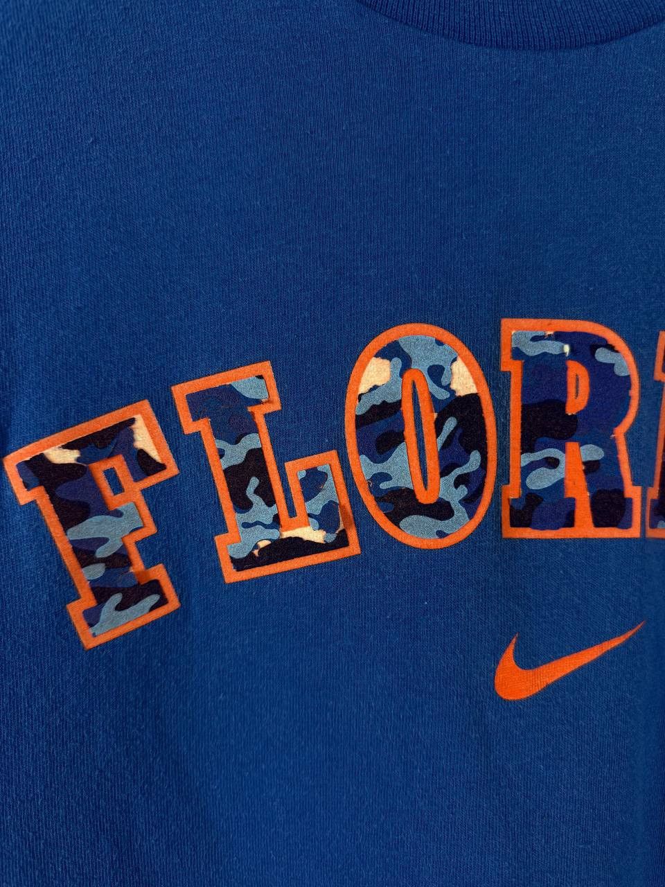 Nike Nike Florida vintage swoosh streetwear center logo tee Size US L / EU 52-54 / 3 - 8 Thumbnail
