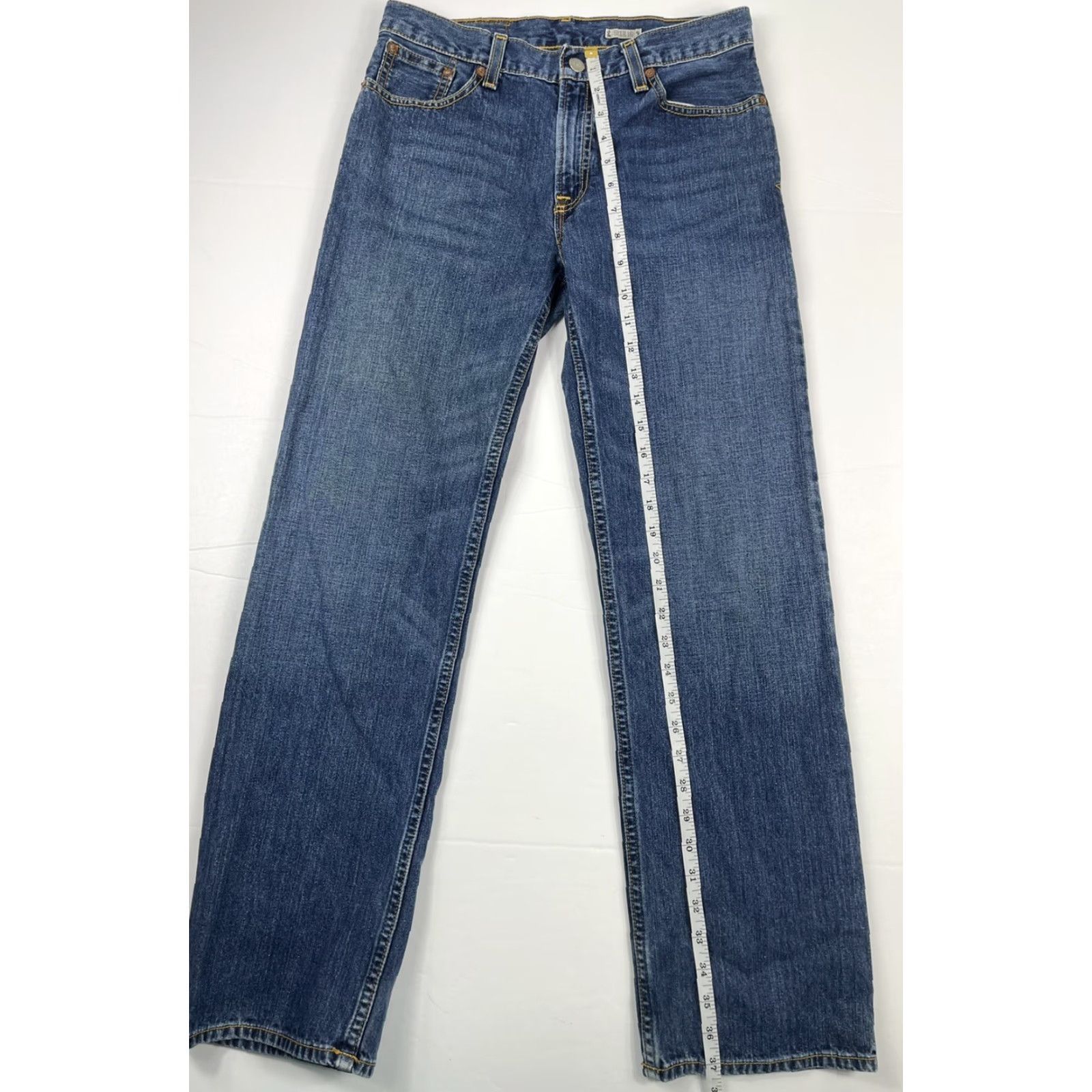 Polo Ralph Lauren Polo Ralph Lauren Womens Jeans Blue Straight Leg 16 Regular Light Wash Classic Size 38" / US 16 / IT 52 - 7 Thumbnail