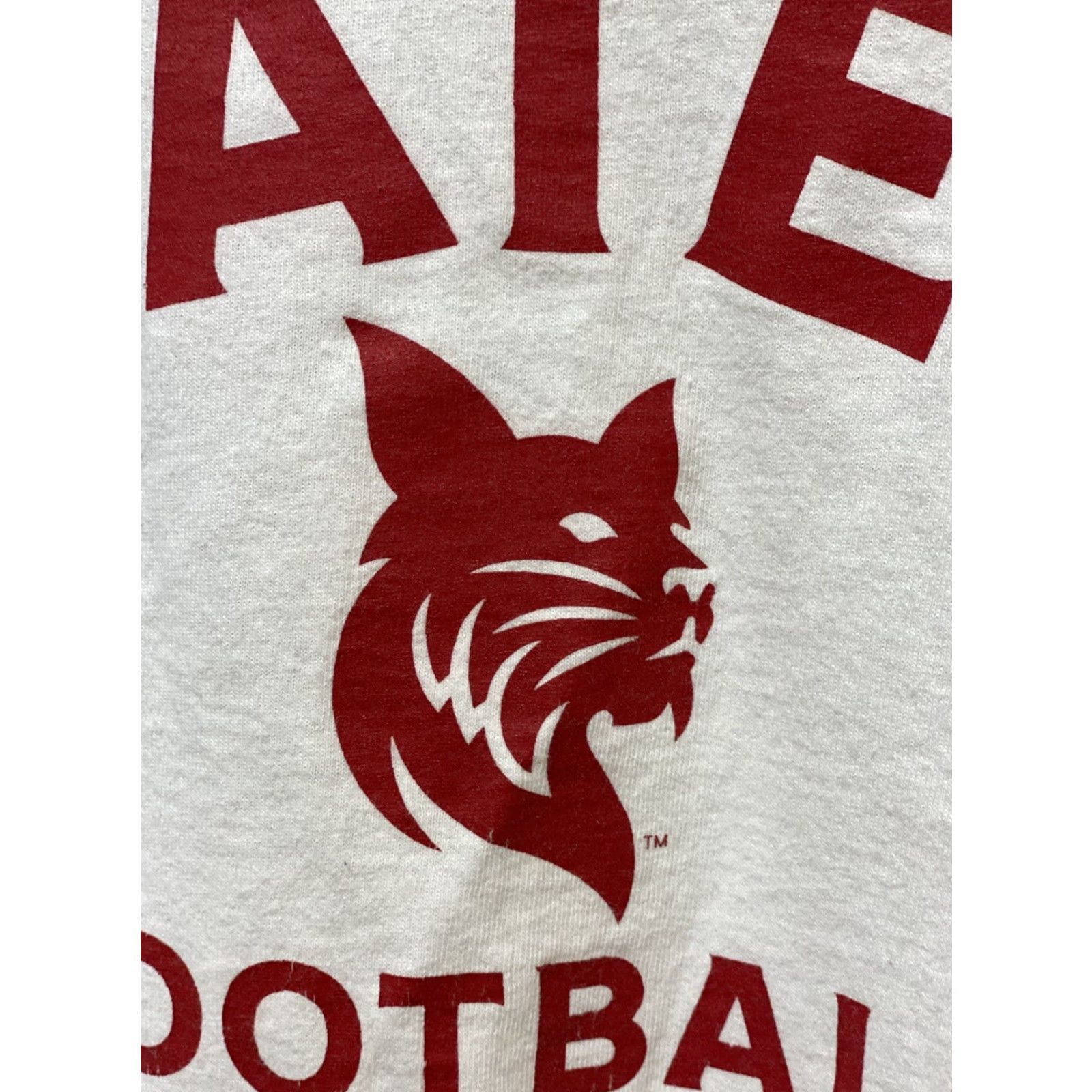 Gildan Gildan Mens Bates Football Long Sleeve T-Shirt College White M Medium Regular Crew Neck Shirt Mens Size US M / EU 48-50 / 2 - 3 Thumbnail