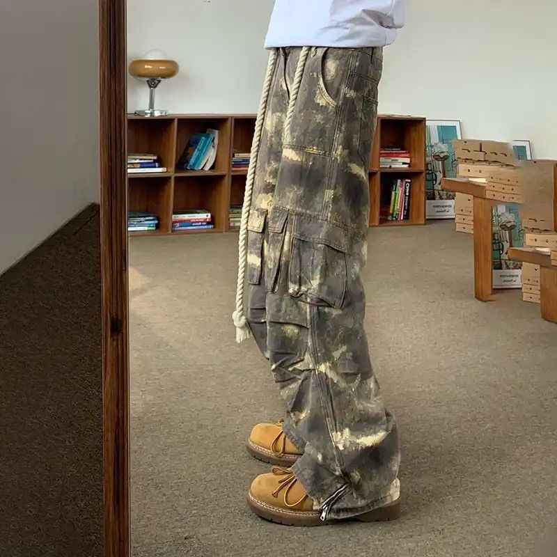 Japanese Brand × Vintage Camouflage Cargo Pants Men Oversize Camo Trousers Size US 30 / EU 46 - 2 Thumbnail
