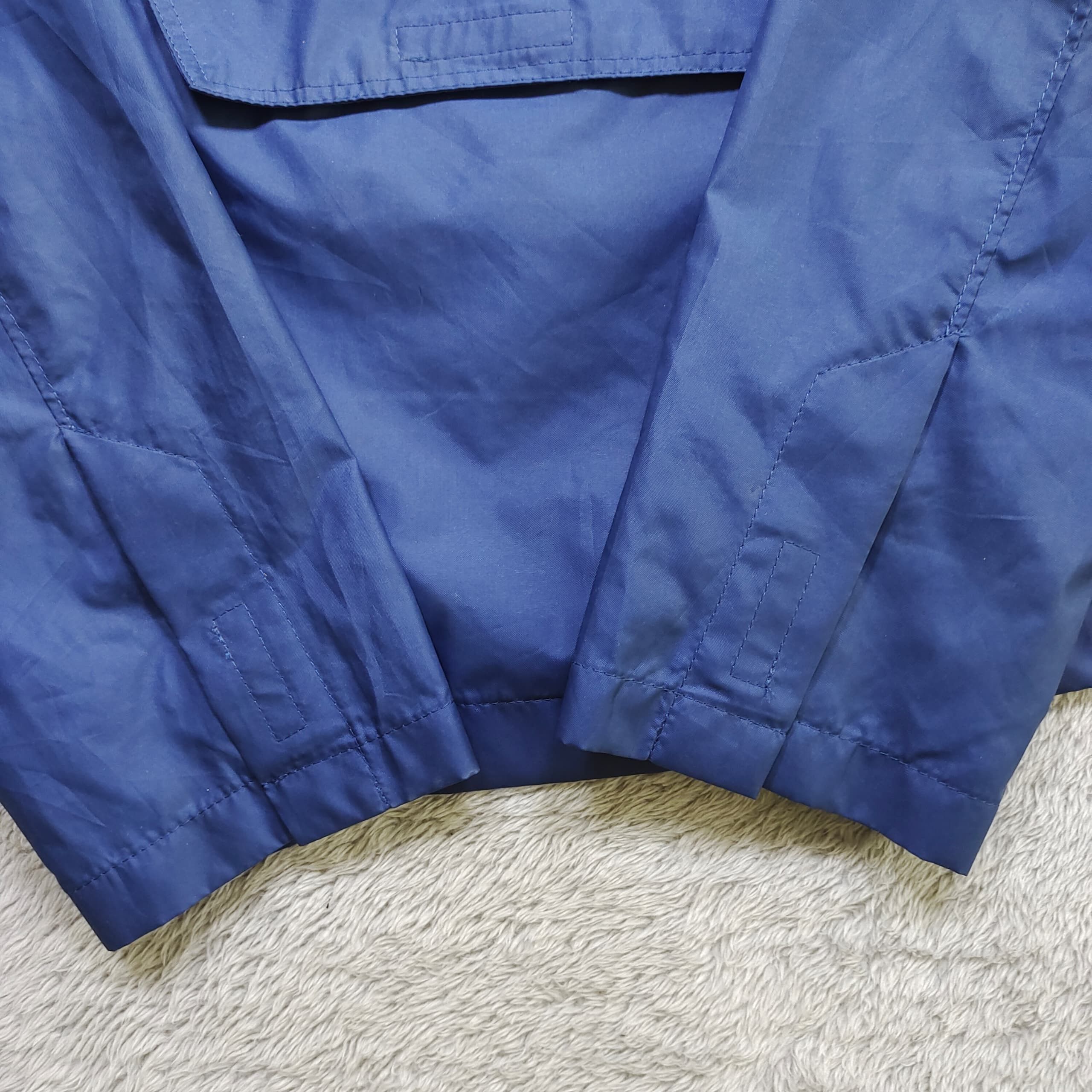 Burberry Burberrys Blue Nylon Anorak Jacket Kids Pullover Windbreaker Size US XXS / EU 40 - 4 Thumbnail