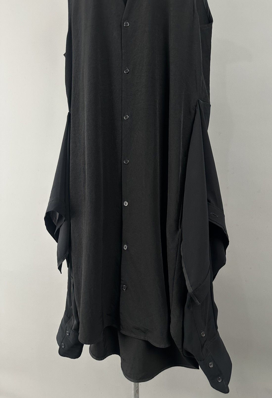 Y's × Yohji Yamamoto Y’s - Yohji Yamamoto Purple Label - Two way function dress Size XS / US 0-2 / IT 36-38 - 5 Thumbnail