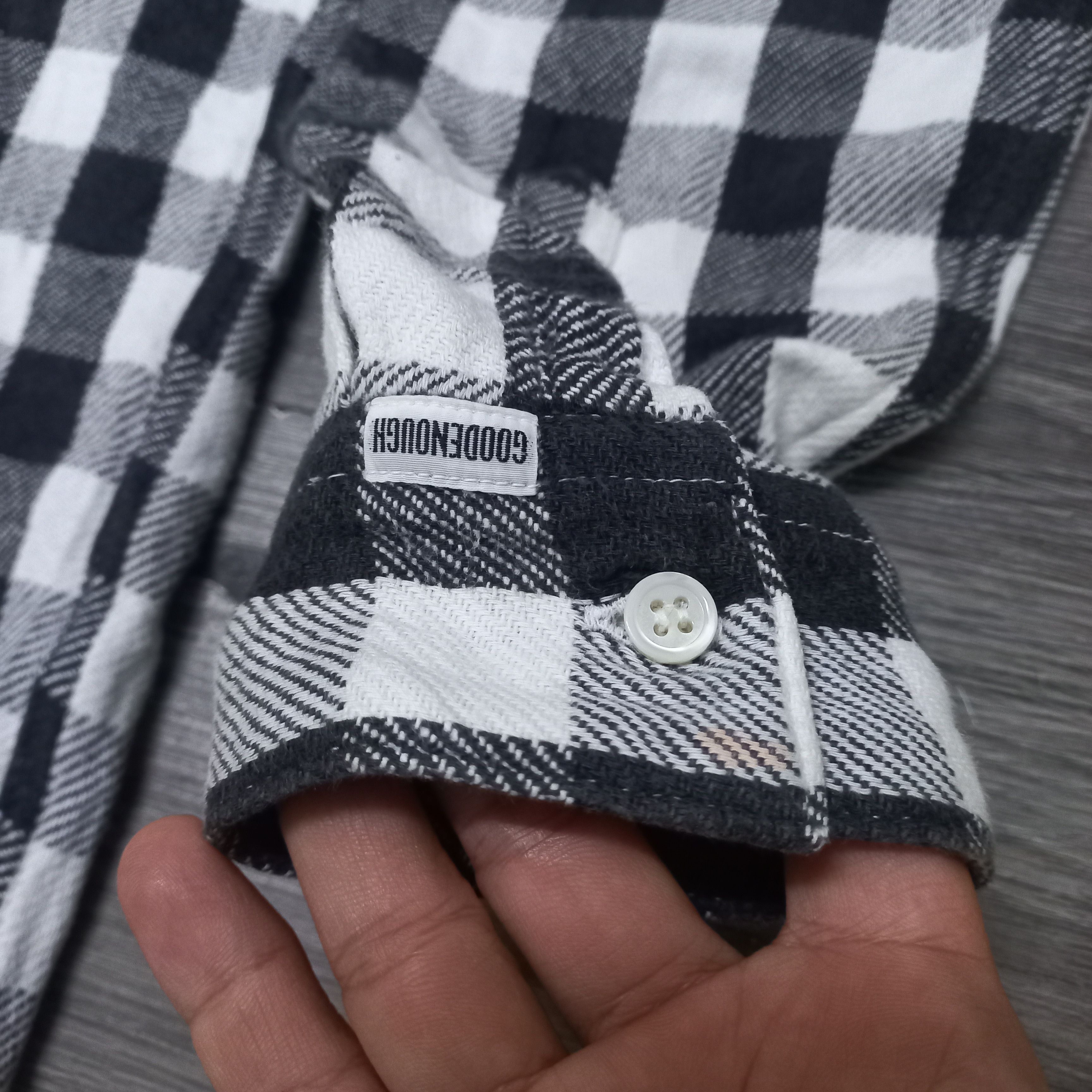 GOODENOUGH × Japanese Brand × Vintage Vintaga 98 goodenough shirts Size US M / EU 48-50 / 2 - 5 Thumbnail