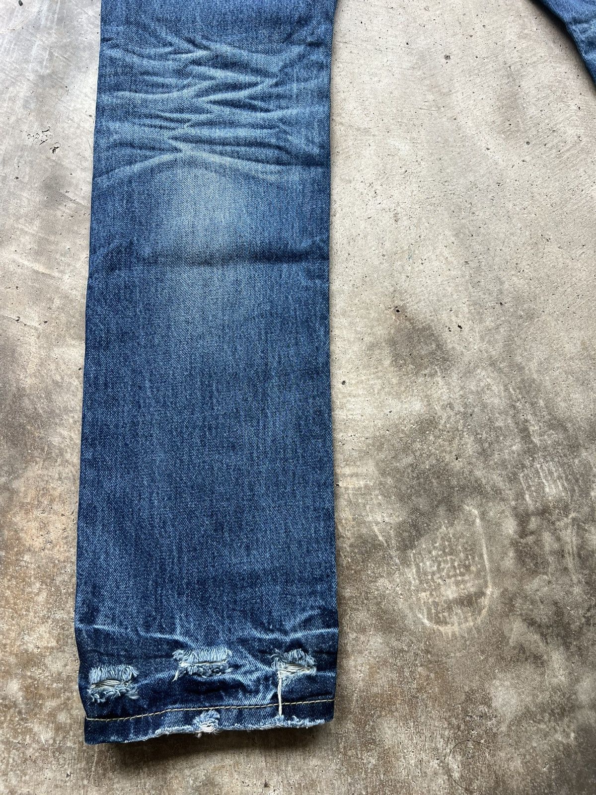 Hysteric Glamour Hysteric Glamour Fade Studded Punk Distressed Jeans Size US 30 / EU 46 - 19 Thumbnail