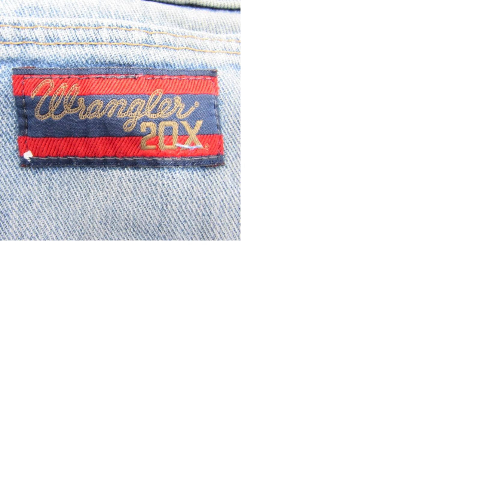 Wrangler Wrangler 20X Mens Regular Fit straight leg Blue W35 / L32 REF (M19410) Size US 35 - 9 Thumbnail