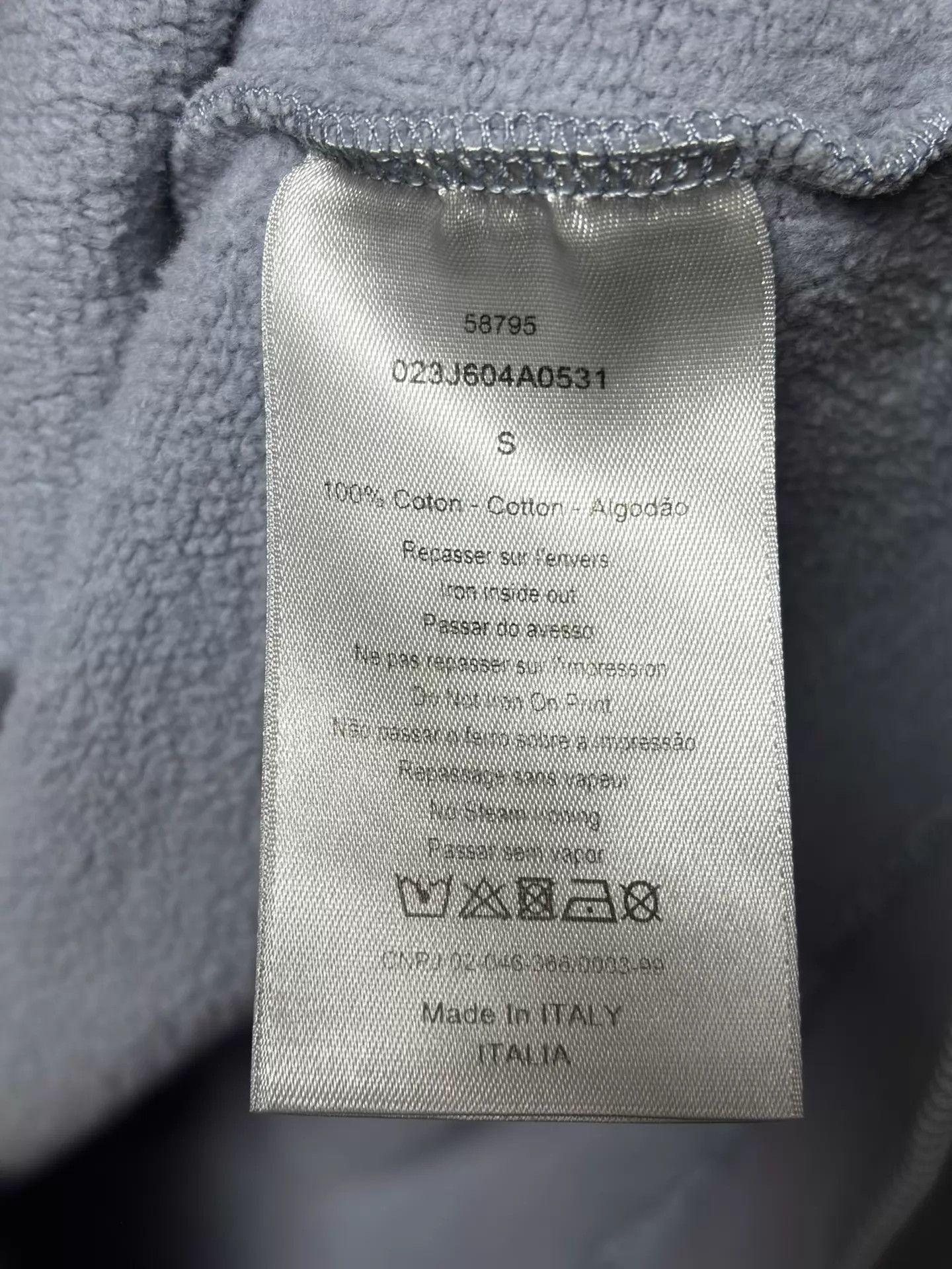 Dior Dior S Logo Sweatshirt Size US S / EU 44-46 / 1 - 4 Thumbnail