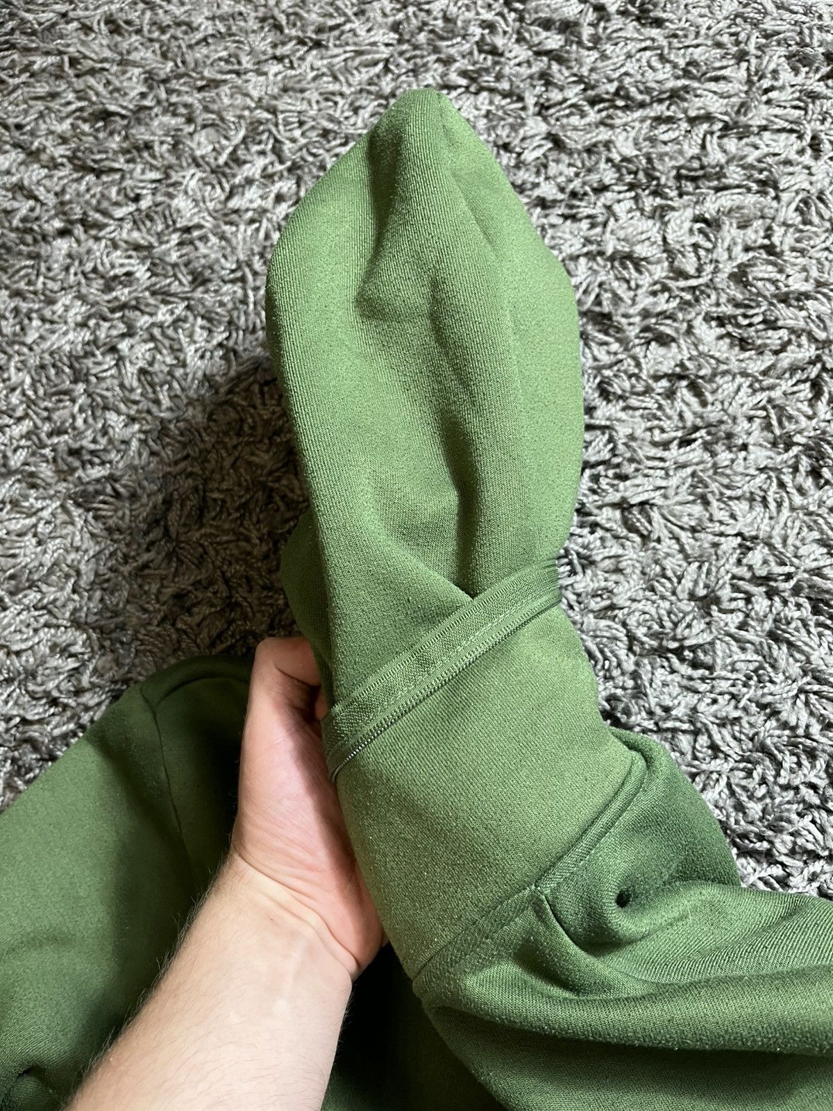 Airwalk AIRWALK Y2K BASIC COTTON GREEN HOODIE MILITARY STYLE Size US M / EU 48-50 / 2 - 5 Thumbnail