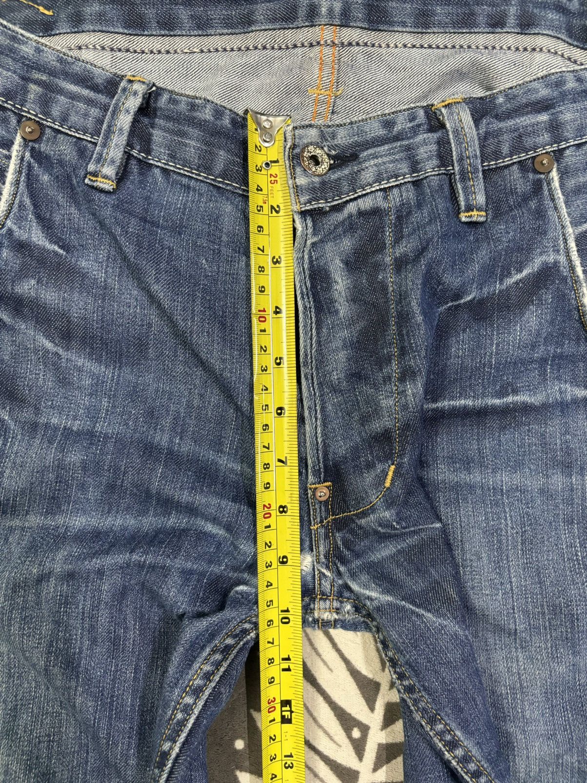 Ralph Lauren Vintage Ralph Lauren Button Fly Blue Faded Loose Fit Jeans Size US 32 / EU 48 - 23 Thumbnail