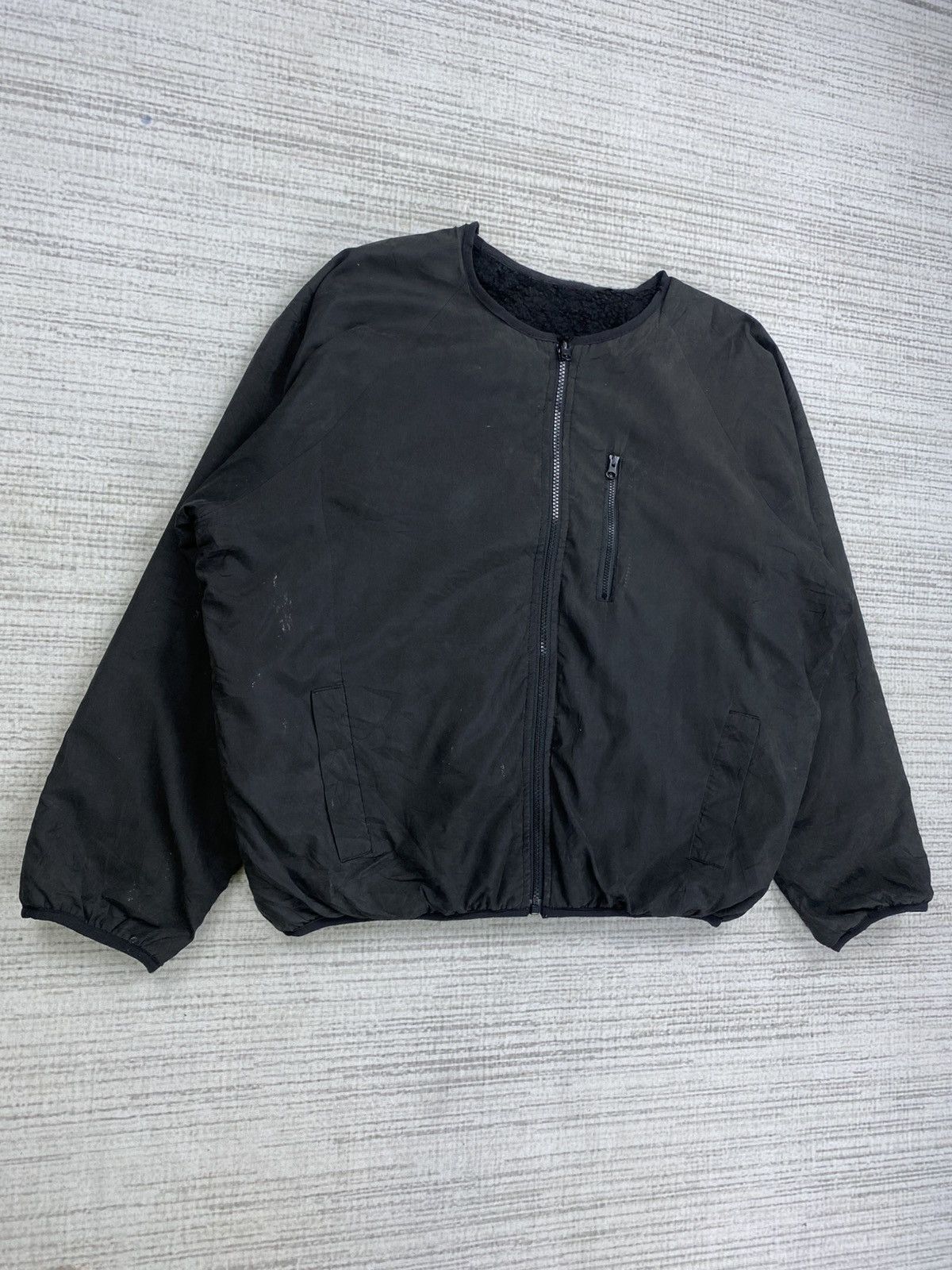 Japanese Brand × Vintage Vintage Rodeo Crown Reversible Fleece Black Jacket Size US L / EU 52-54 / 3 - 7 Thumbnail