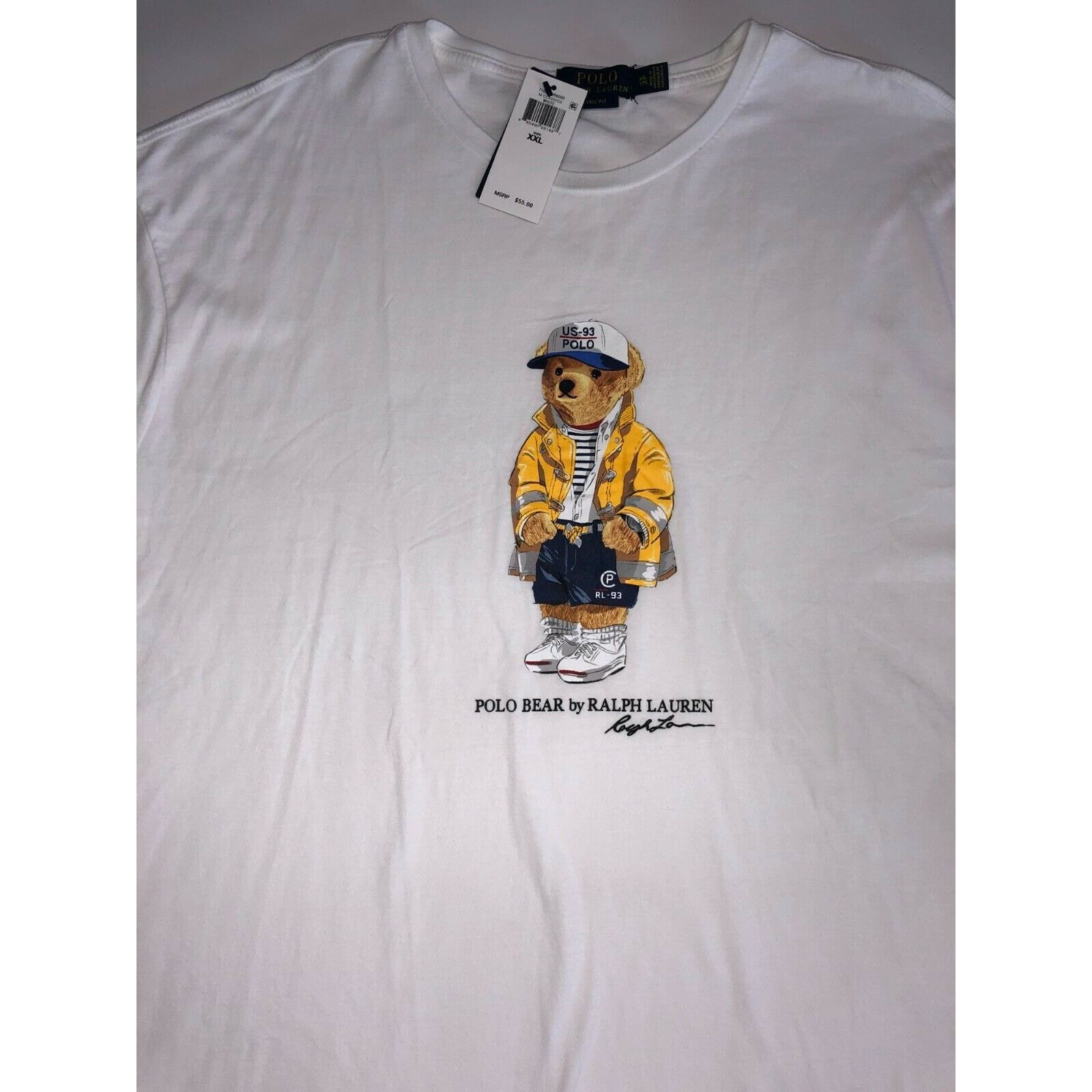 Polo Ralph Lauren Polo Ralph Lauren CP93 Nautical Rain Coat Bear Shirt Men XXL Size US XXL / EU 58 / 5 - 8 Thumbnail