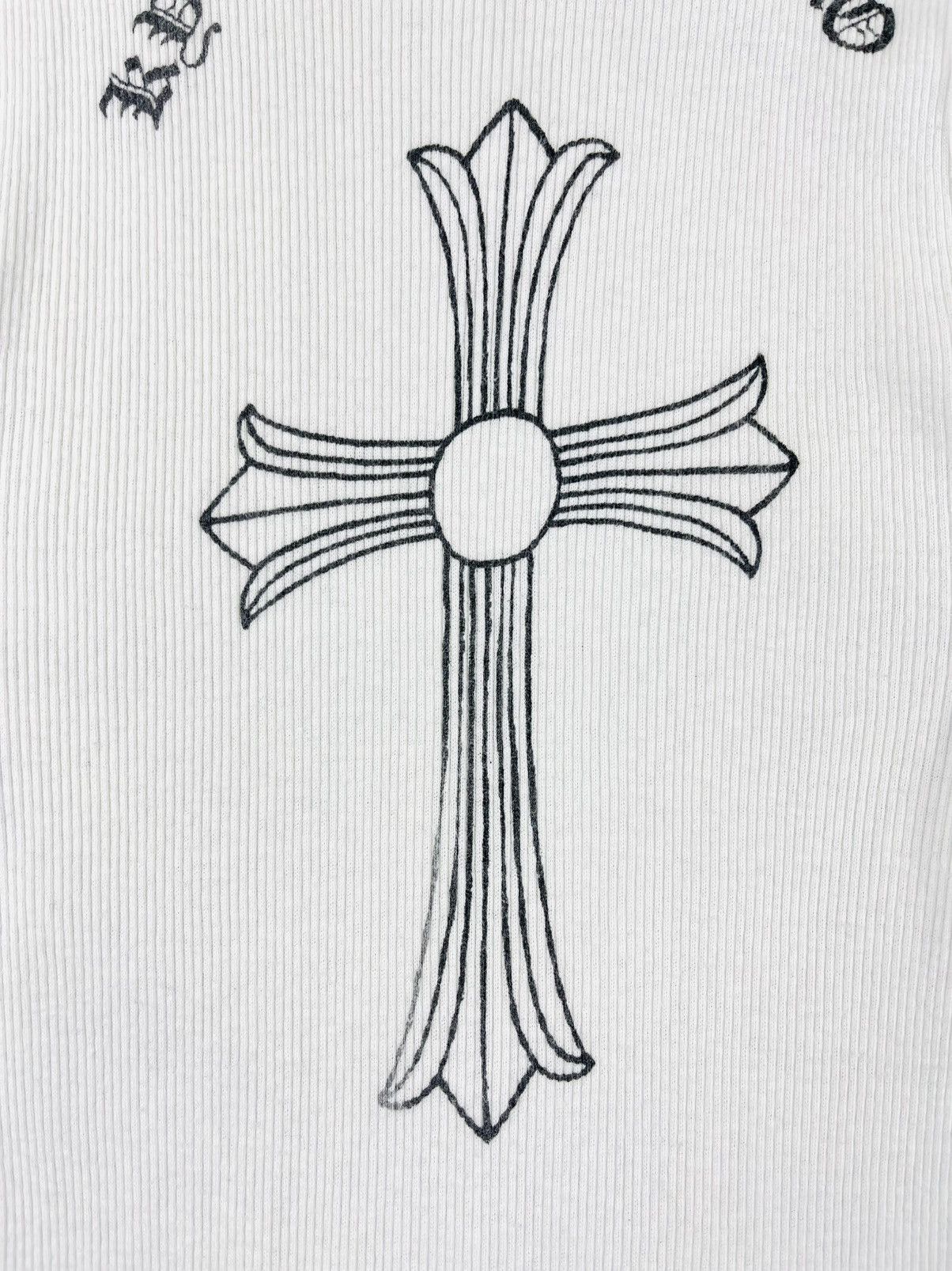 Chrome Hearts Chrome Hearts Richard Stark Kyosuke Himuro Cross Tank Top Size US M / EU 48-50 / 2 - 4 Thumbnail