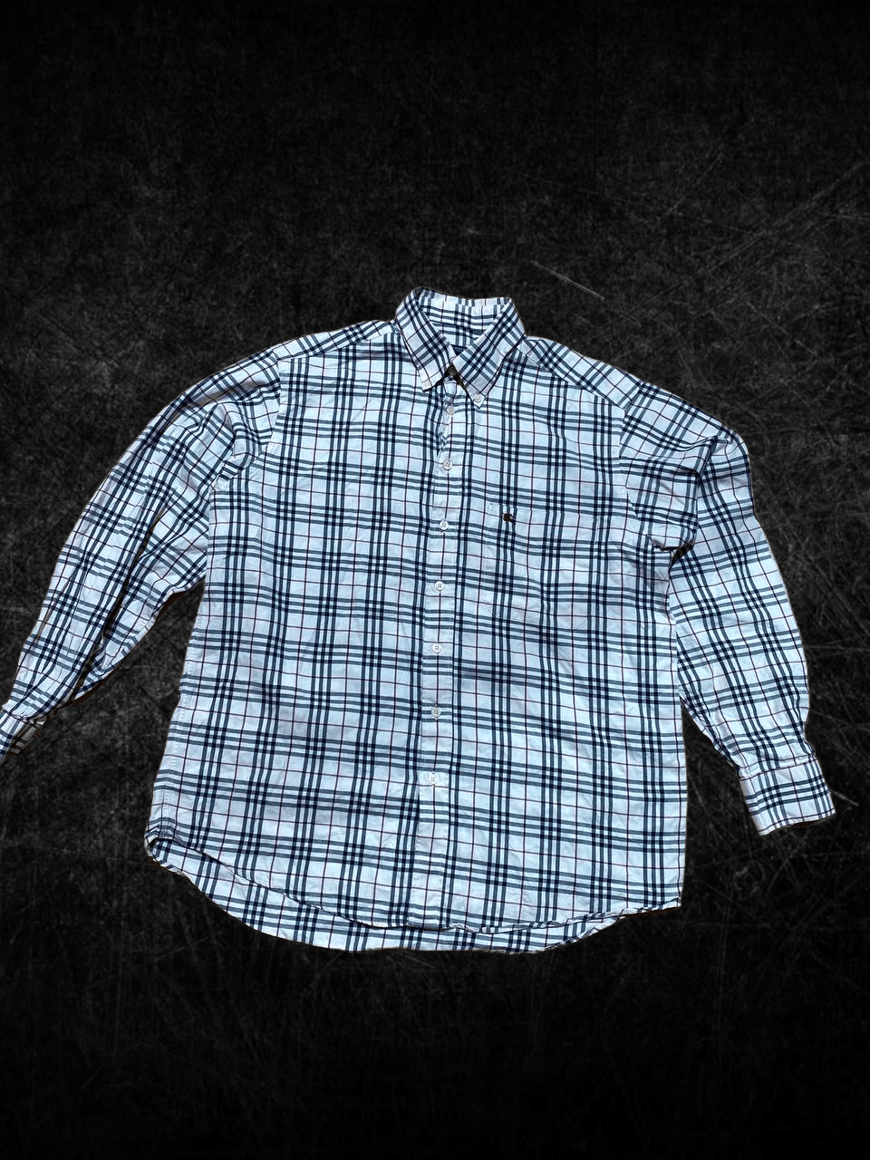 Burberry Burberry London vintage Check Plaid Button-Up Shirt Size US L / EU 52-54 / 3 - 1 Thumbnail