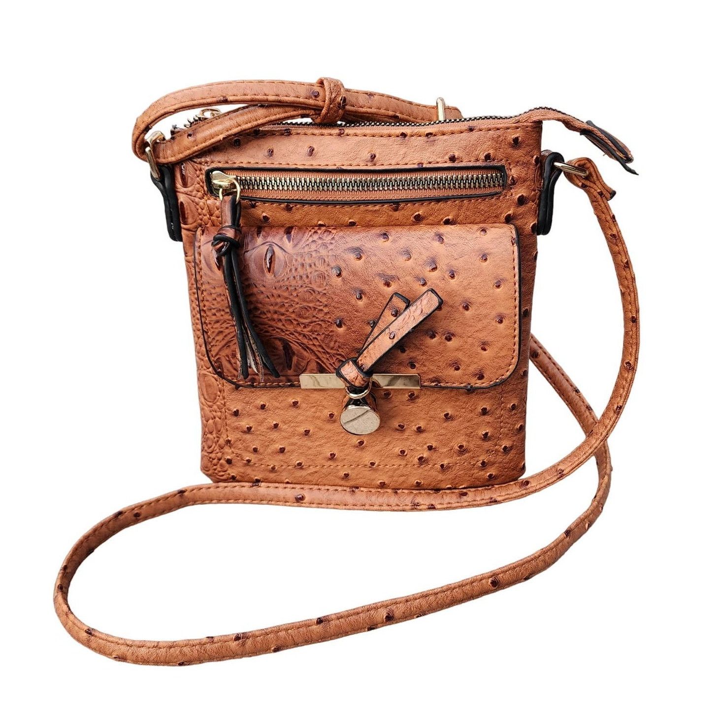 Designer Emperia Los Angeles Vegan Leather Crossbody Bag Size ONE SIZE - 2 Thumbnail