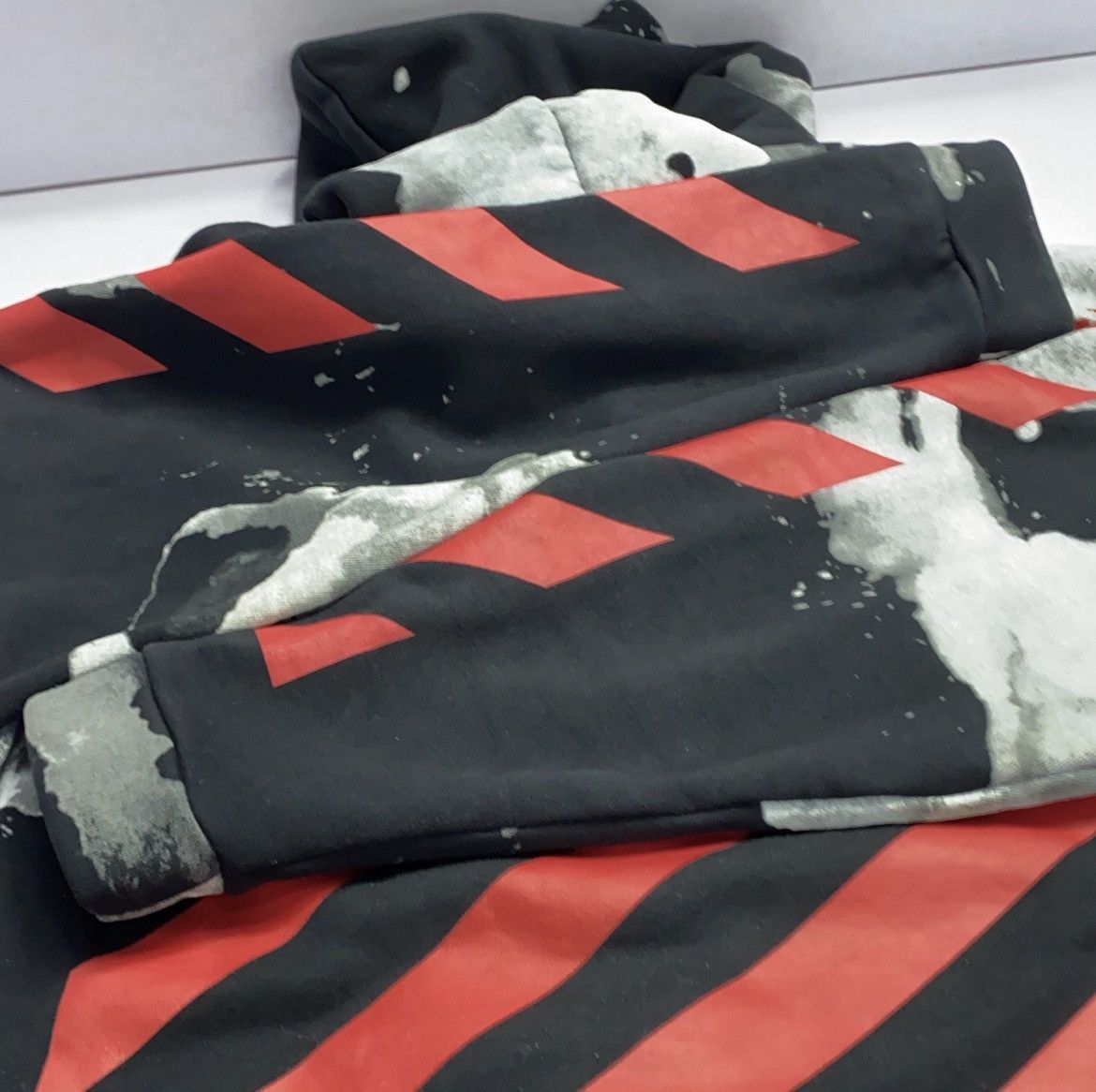 Off-White Liquid Spots Zip-Up Hoodie Size US XS / EU 42 / 0 - 8 Thumbnail