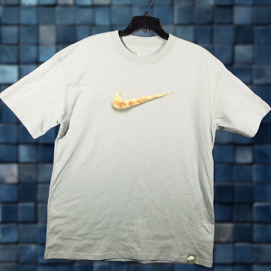 Nike Nike Shirt Mens Medium Green Jade Slow Your Sole Max90 Sportswear Loose Fit Size US M / EU 48-50 / 2 - 1 Thumbnail