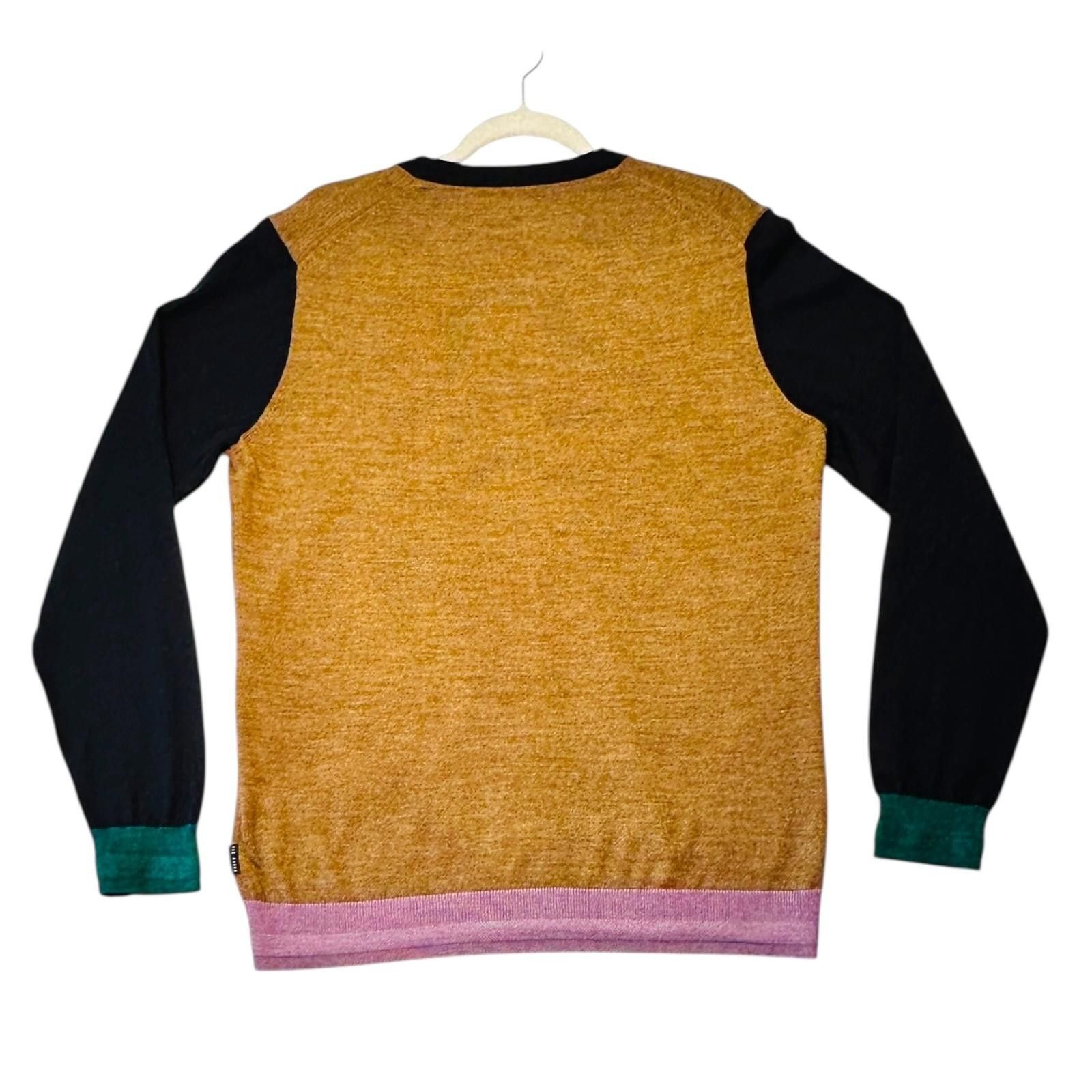 Ted Baker Ted Baker 5 Jumper Men's UK Size XL Brown Long Sleeve Size US XL / EU 56 / 4 - 5 Thumbnail