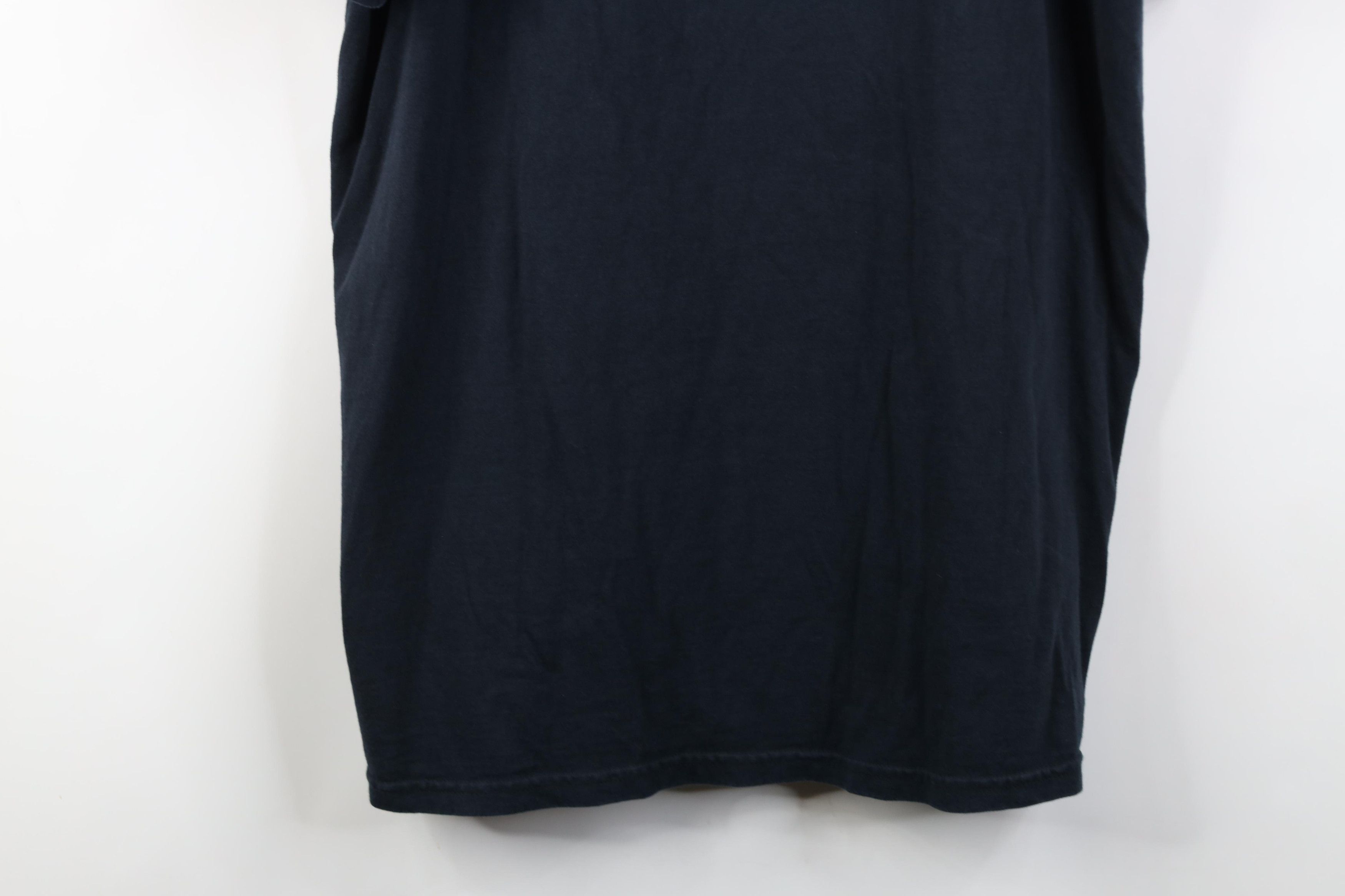 Nike Vintage Y2K Nike Scott Center Big Swoosh T-Shirt Navy Blue Size US XL / EU 56 / 4 - 3 Thumbnail