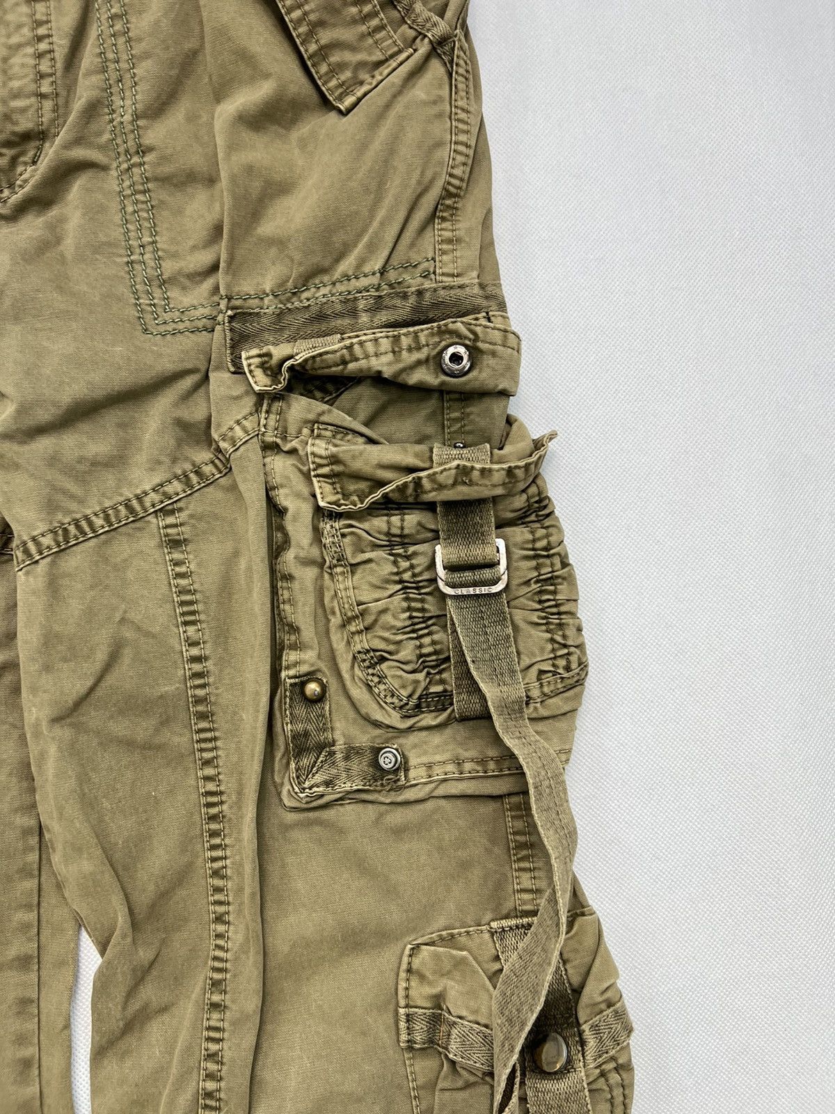 Vintage Cargo Pants Forex Multi Pocket Avant Gardę Vintage Size US 30 / EU 46 - 5 Thumbnail