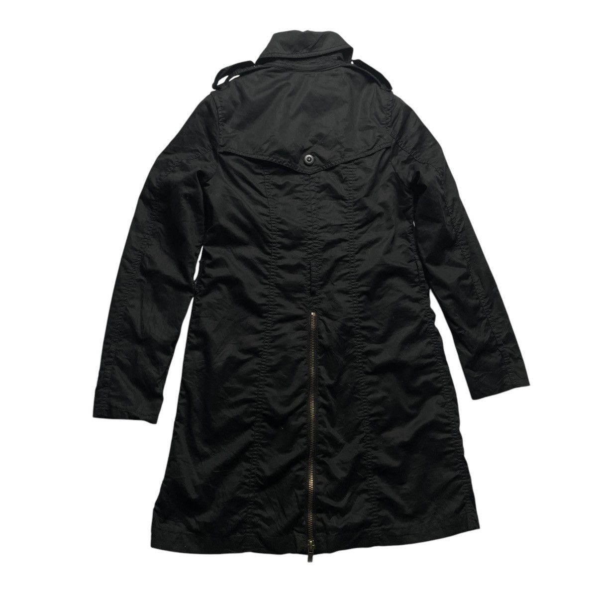 If Six Was Nine 🇯🇵 GOA PUNK GOTHIC TRENCH COAT JACKET Size S / US 4 / IT 40 - 2 Thumbnail