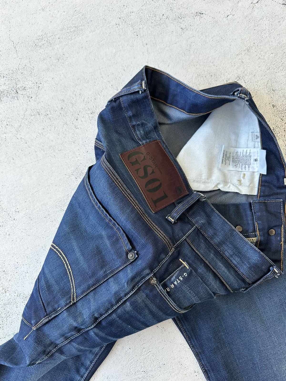 G-Star × Japanese Brand G Star Raw Denim Pants Jeans Size US 32 / EU 48 - 9 Thumbnail