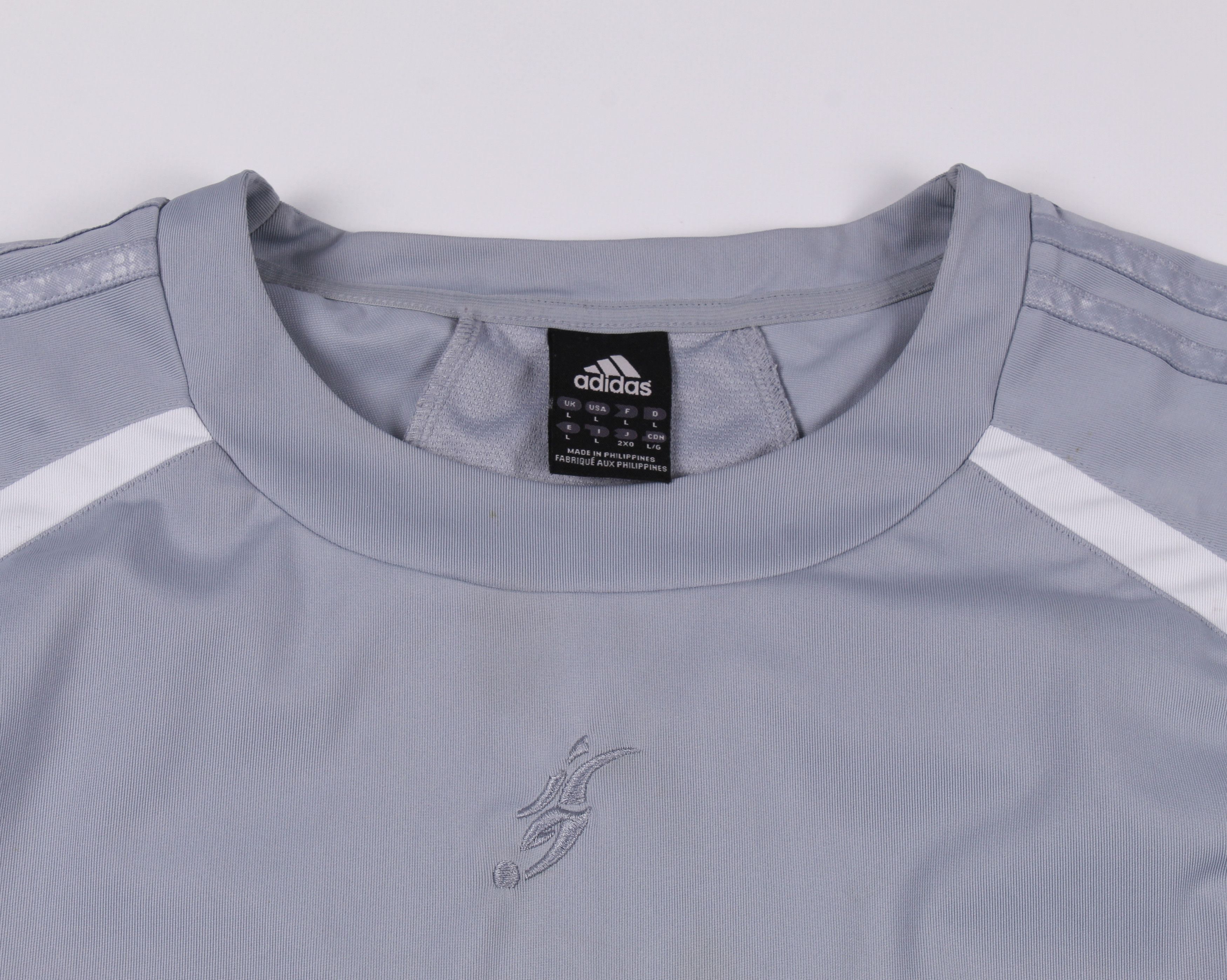 Adidas Vintage 00's Adidas Dragon Embroidered Jersey T-shirt Size US L / EU 52-54 / 3 - 2 Thumbnail