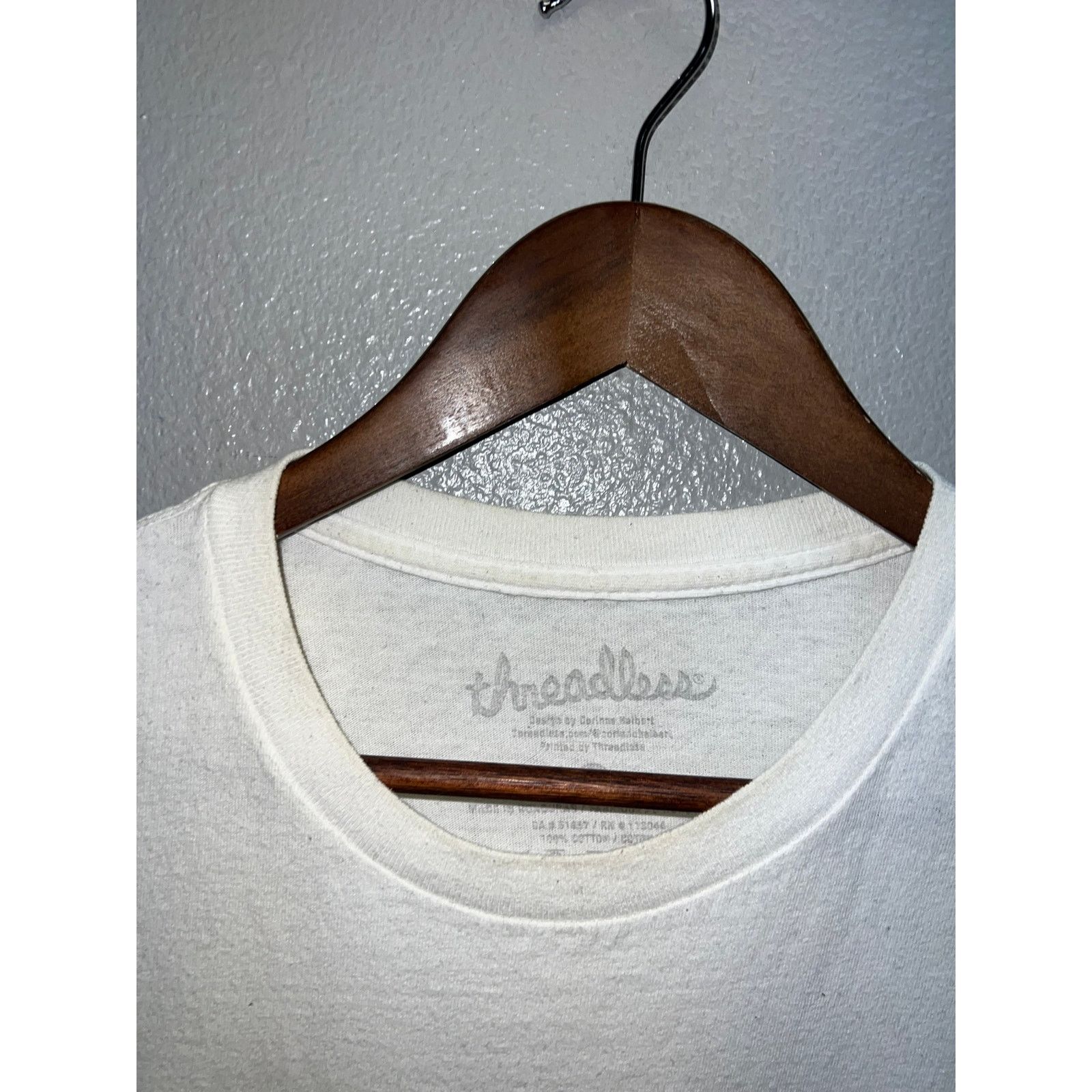 Threadless Threadless Nun Shirt Skeleton Acid Drop White Graphic Tee L Size US L / EU 52-54 / 3 - 4 Thumbnail